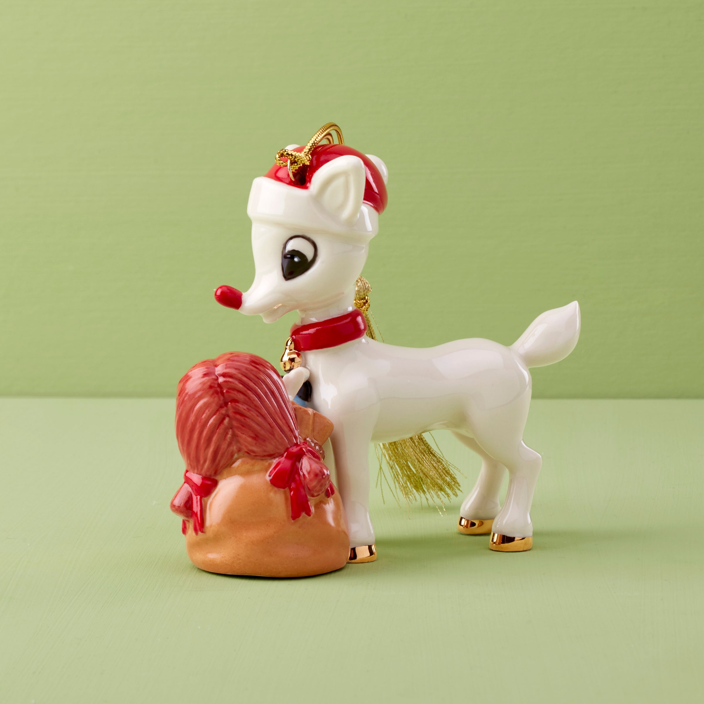 Rudolph Delivering Toys Ornament - Image 2