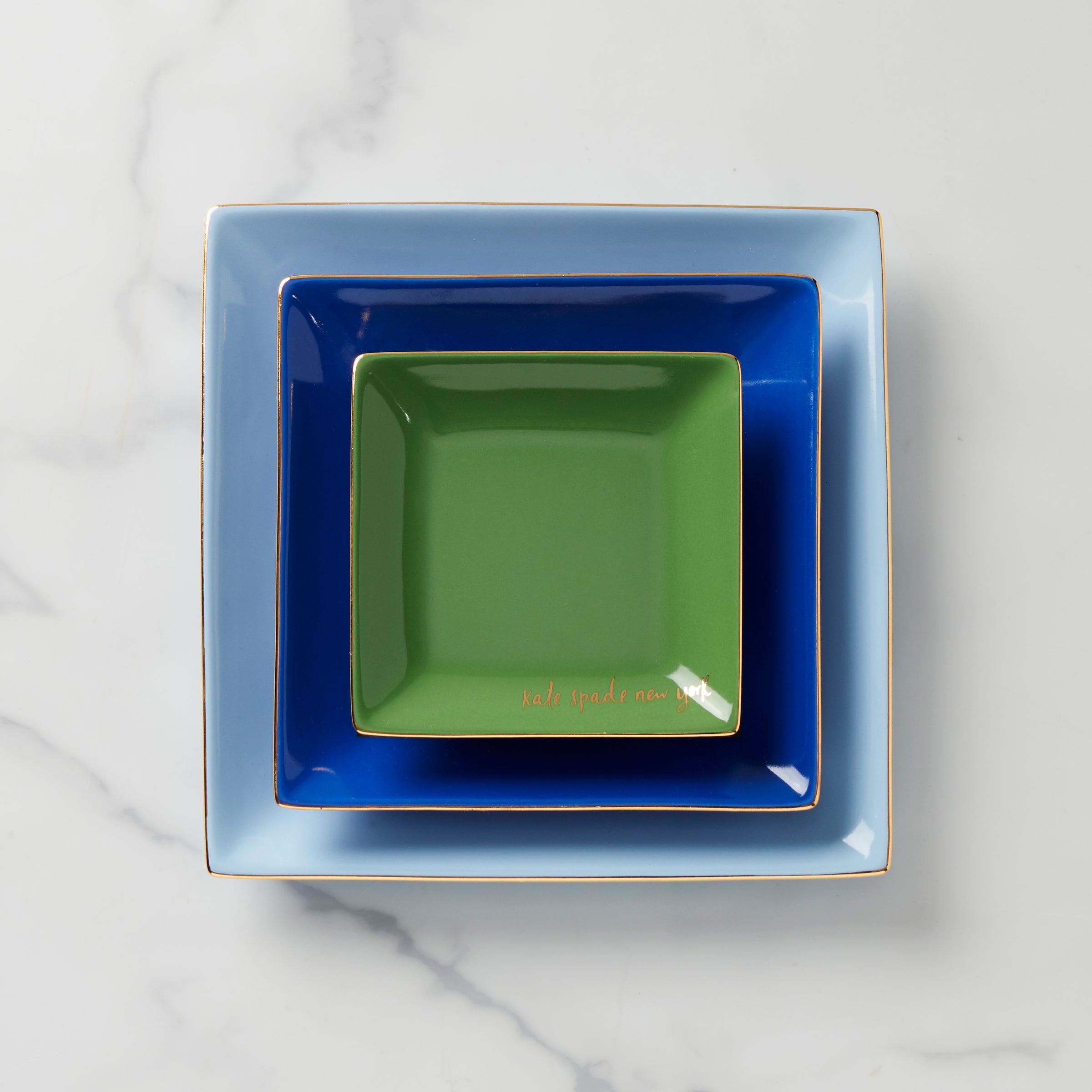 Make It Pop Cool Blue 3-Piece Tray Set - Image 2