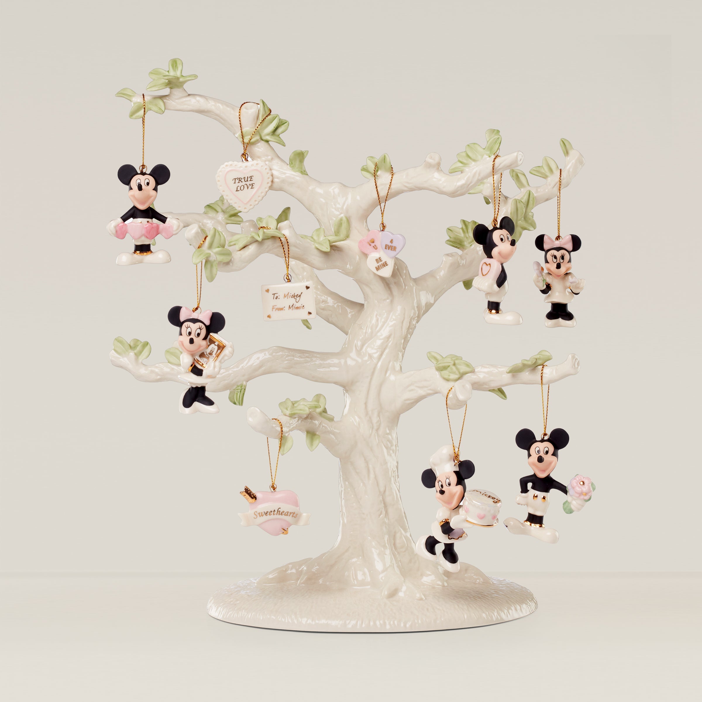 Disney Romantic Moments 10-Piece Ornament Set - Image 2