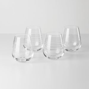 Mingle Stemless Wine Glasses - Set Of 4