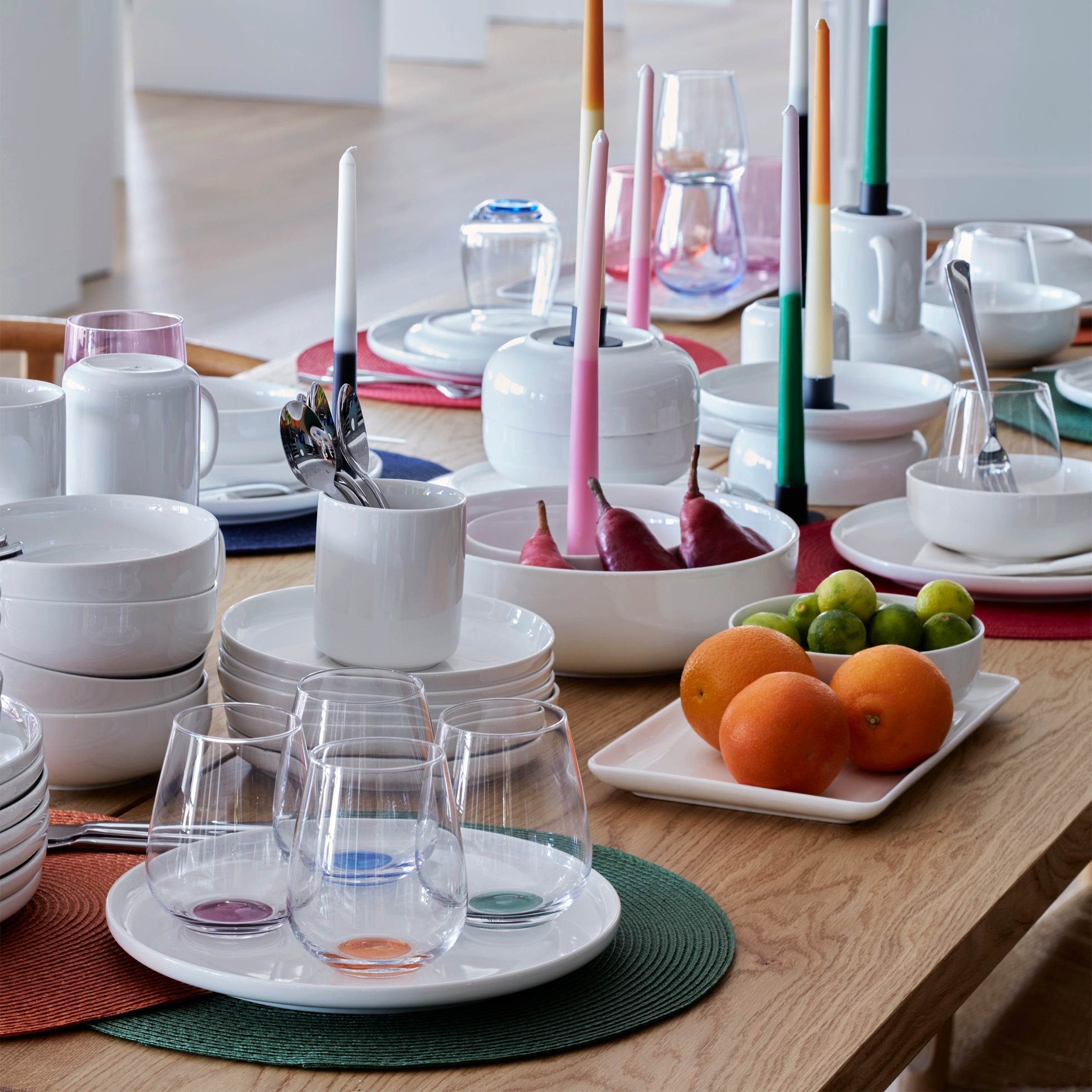 24 Seven White 12-Piece Dinnerware Set - Image 9