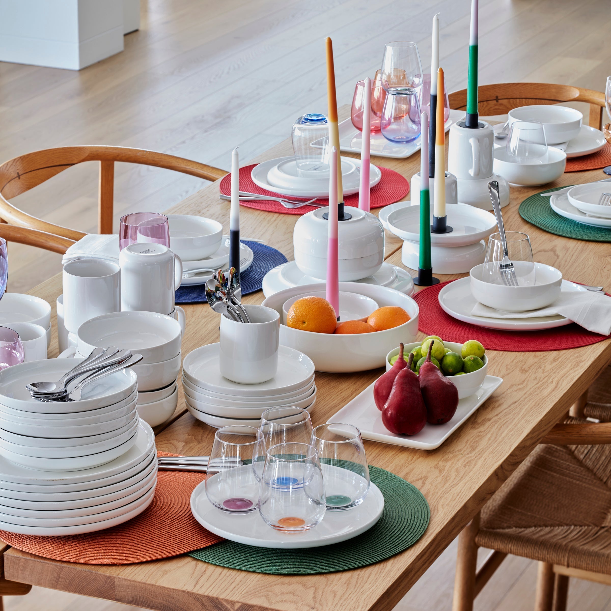 24 Seven White 12-Piece Dinnerware Set - Image 10