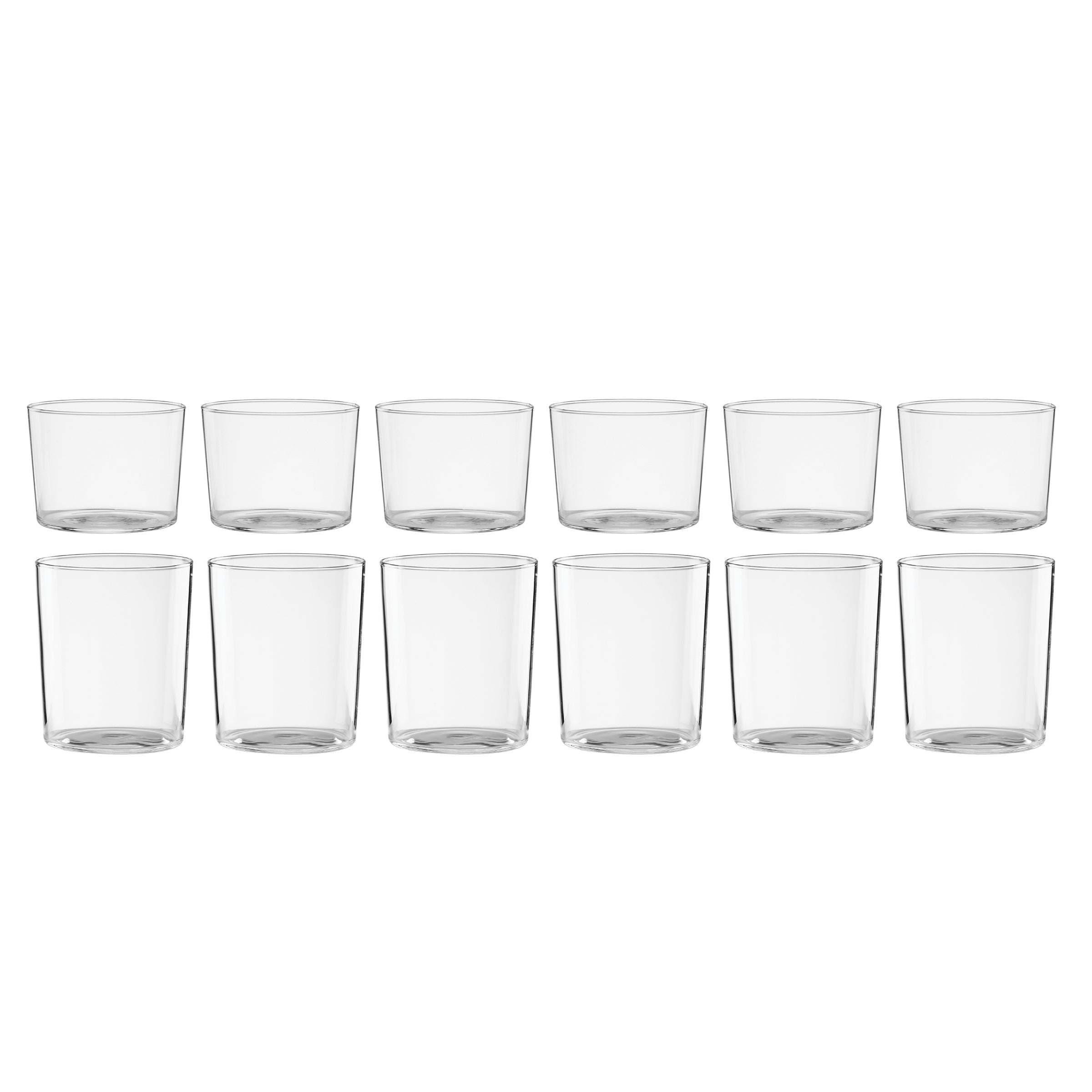 Stackables Clear Short & Tall Glasses - Set Of 12 - Image 8