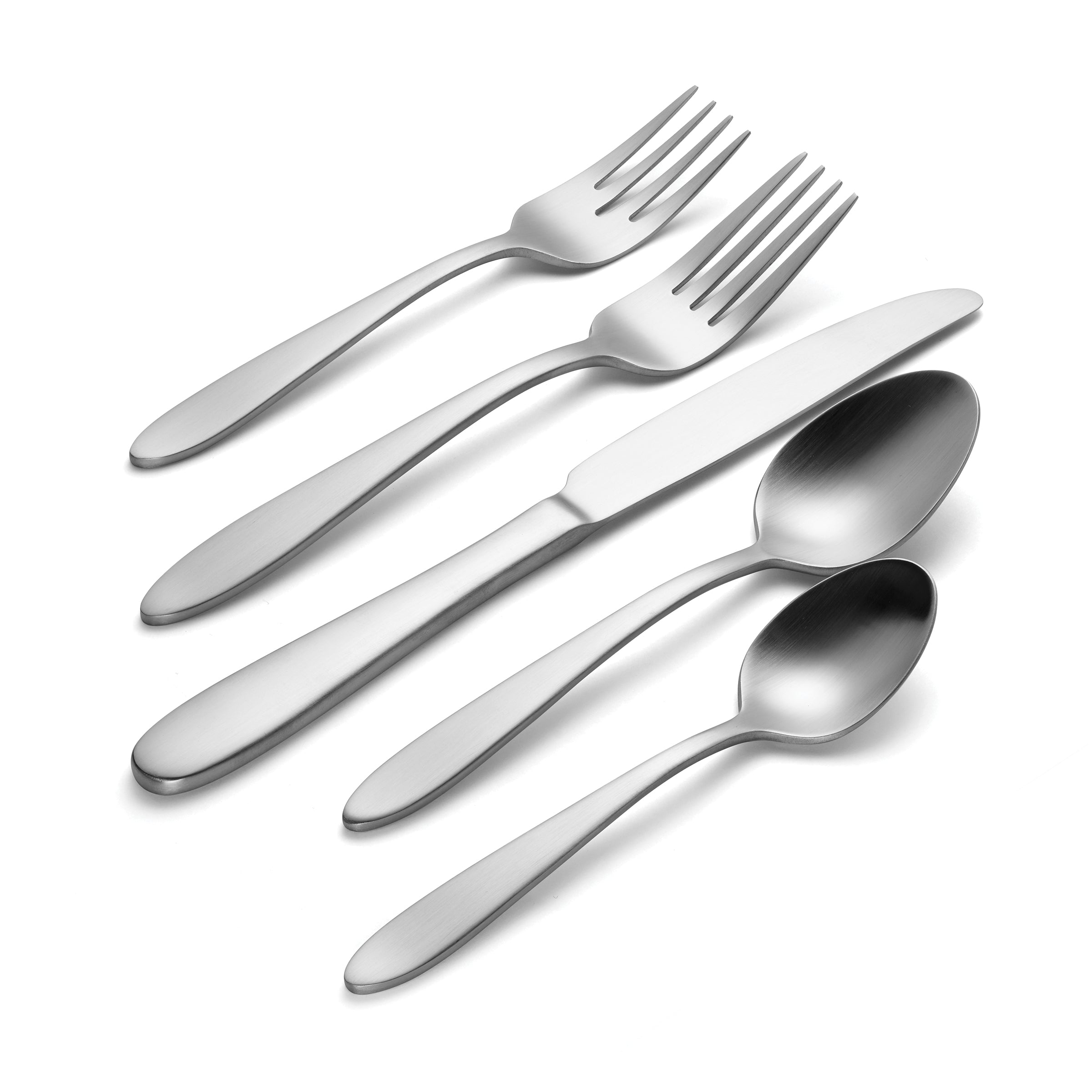Mooncrest Satin 20 Piece Flatware Set - Image 4