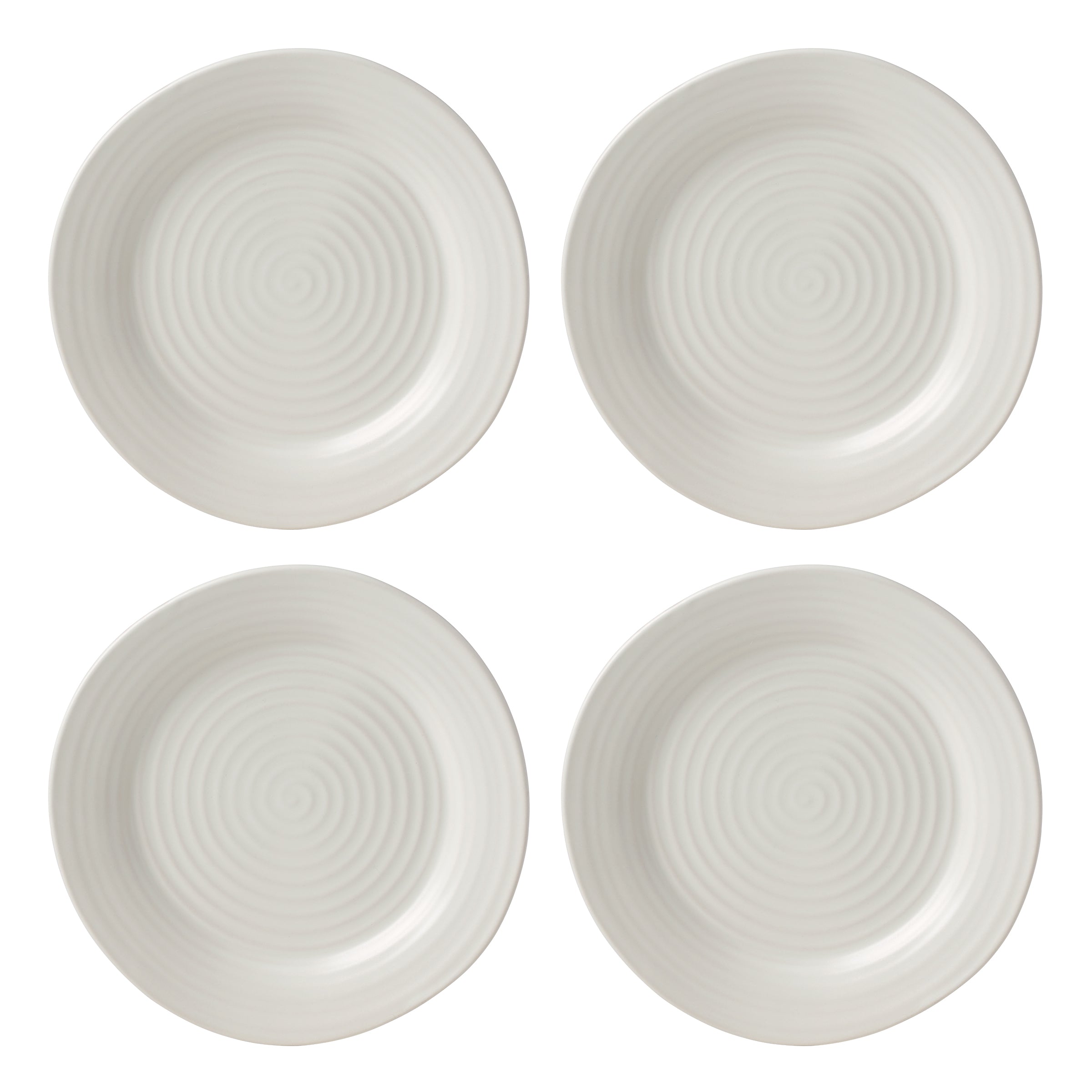 Ridge White 12-Piece Dinnerware Set - Image 19