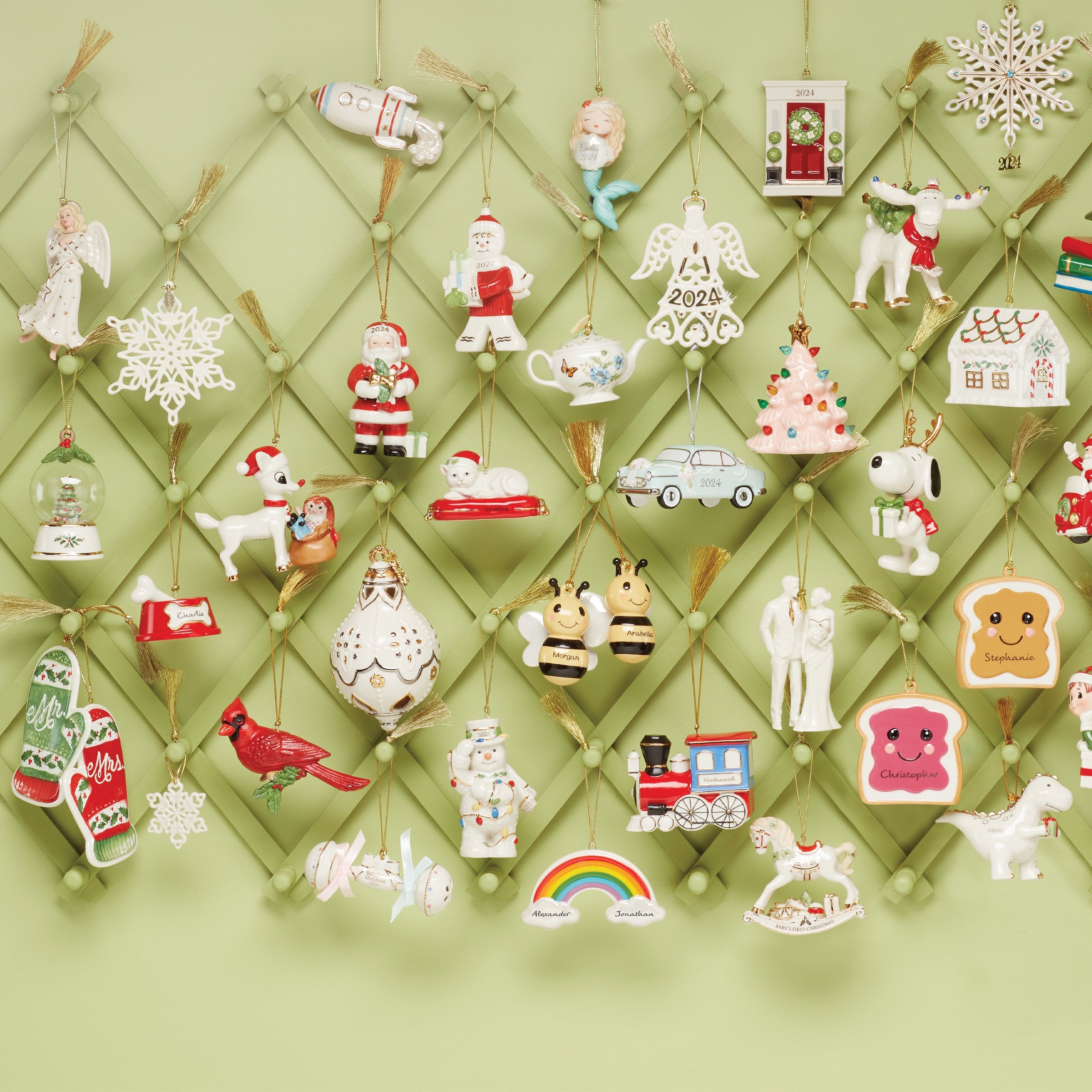 Personalized 2-Piece Peanut Butter & Jam Ornament Set - Image 5