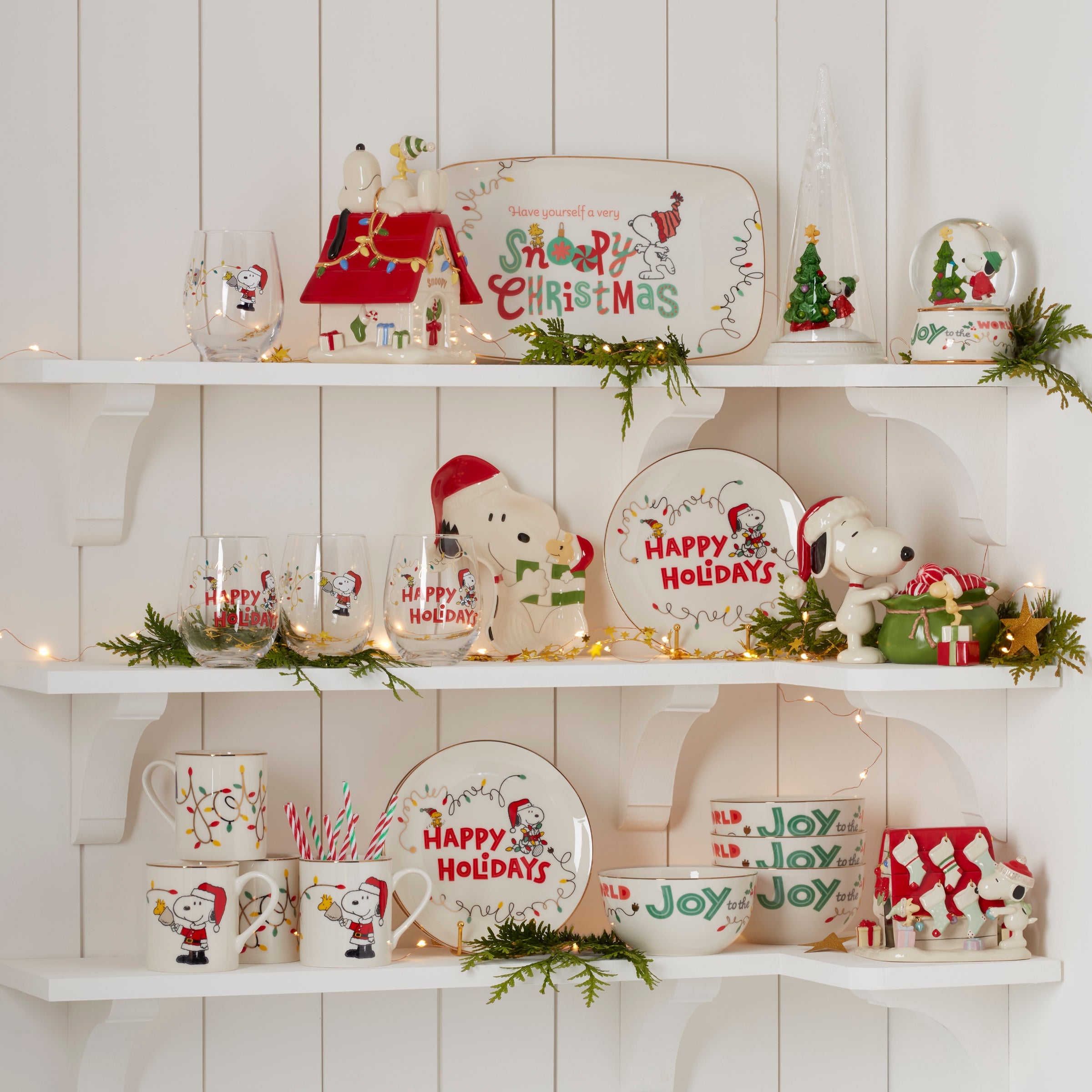 Snoopy Christmas Hors d'Oeuvre Tray - Image 5