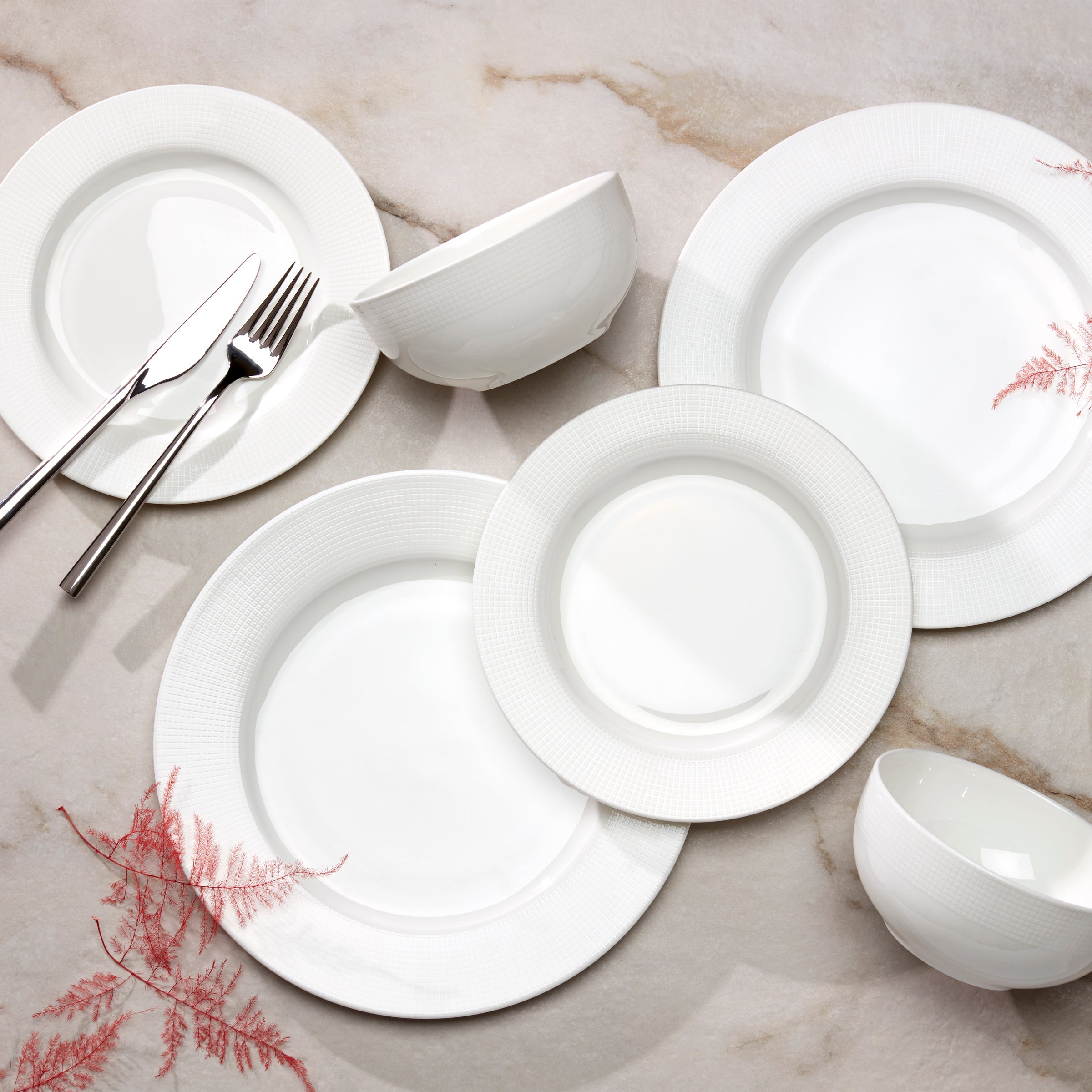 Tuscany Classics 18-Piece Dinnerware Set - Image 2