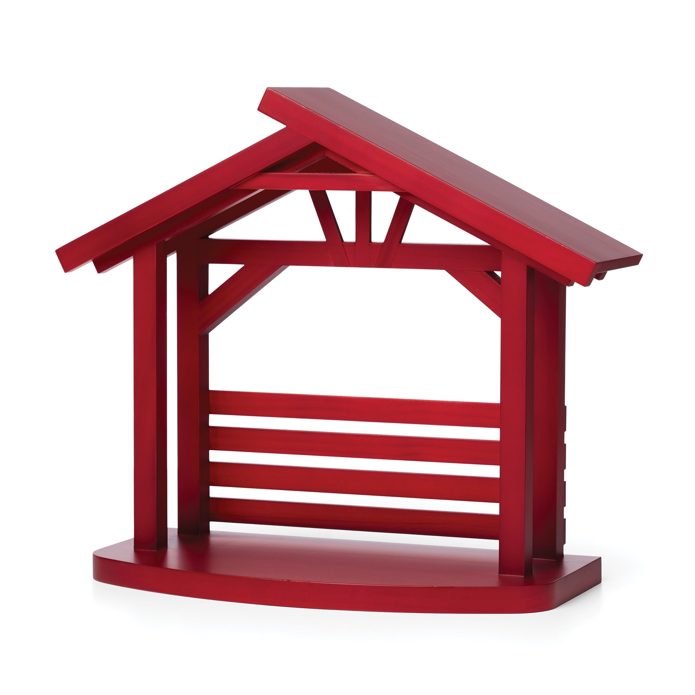 First Blessing Nativity Wood Creche - Image 2