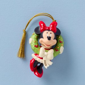 2025 Minnie Mouse Wreath Ornament