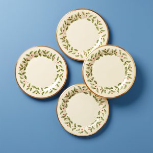 Holiday Dinnerware Dinner Plates - Set of 4