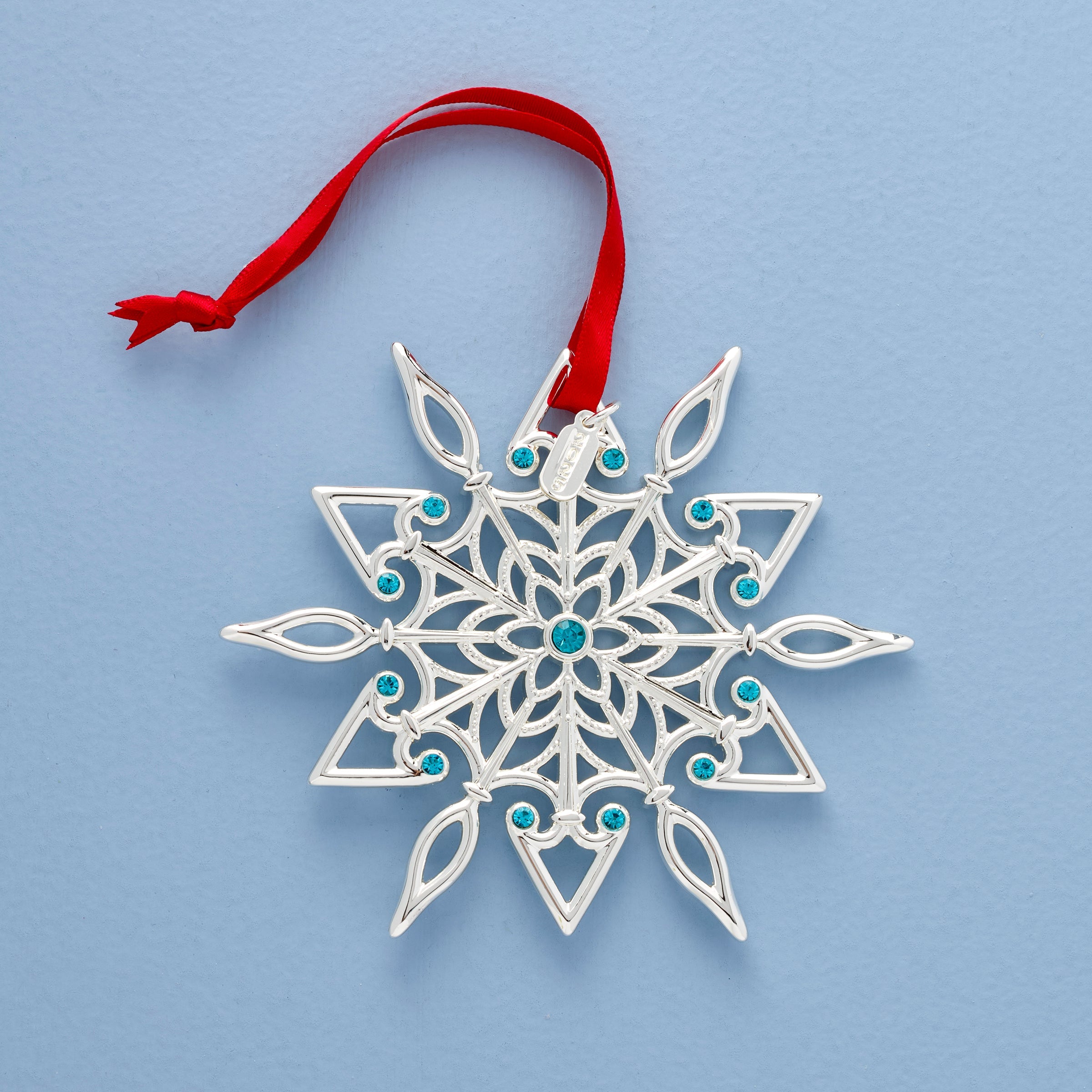 2025 Snow Majesty Silverplate Ornament