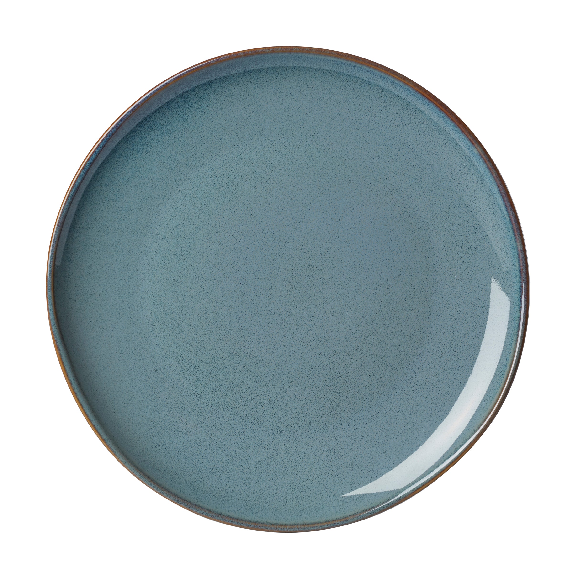 Organic Shades Blue 12-Piece Dinnerware Set - Image 9