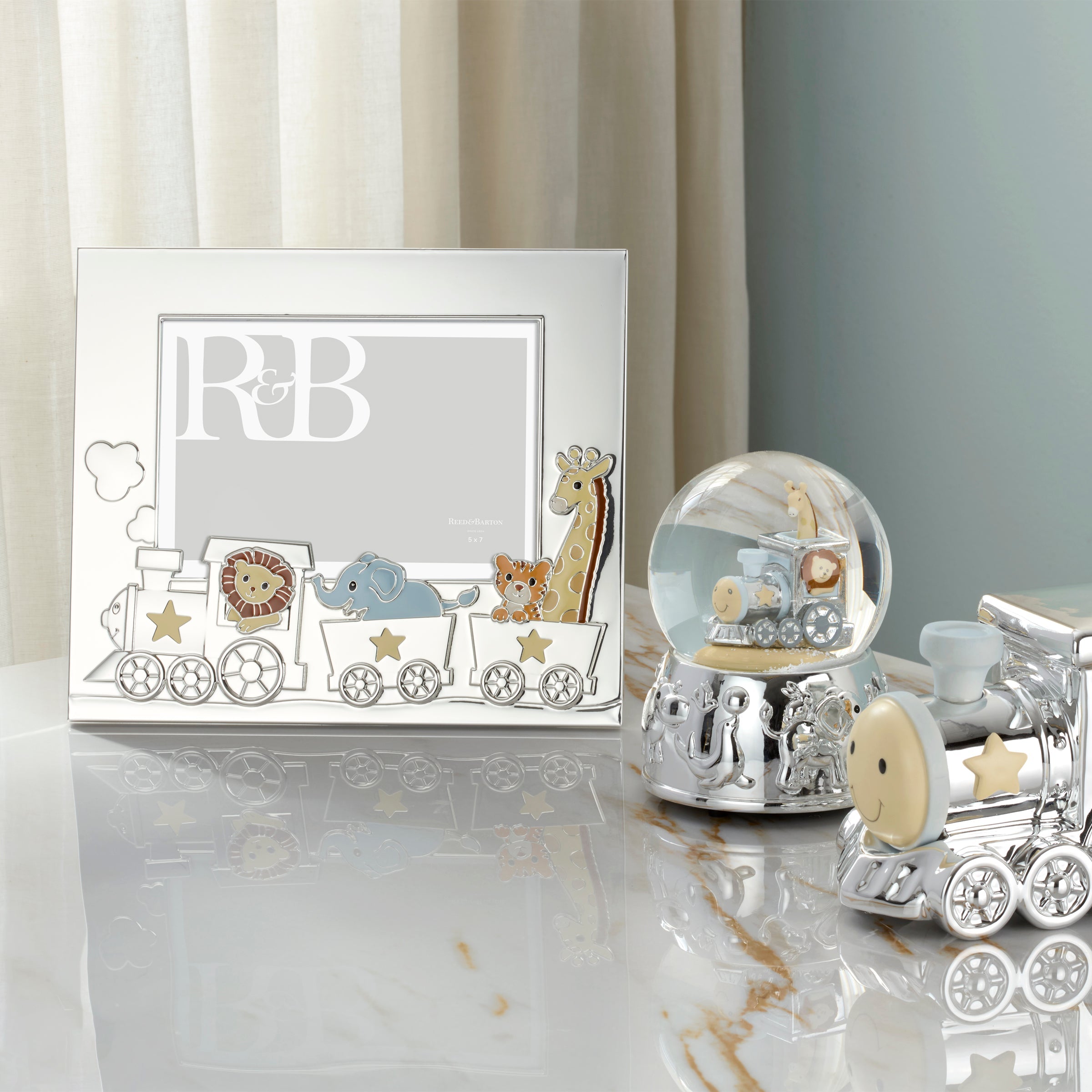 Animal Train Silverplate 5 X 7 Frame - Image 3