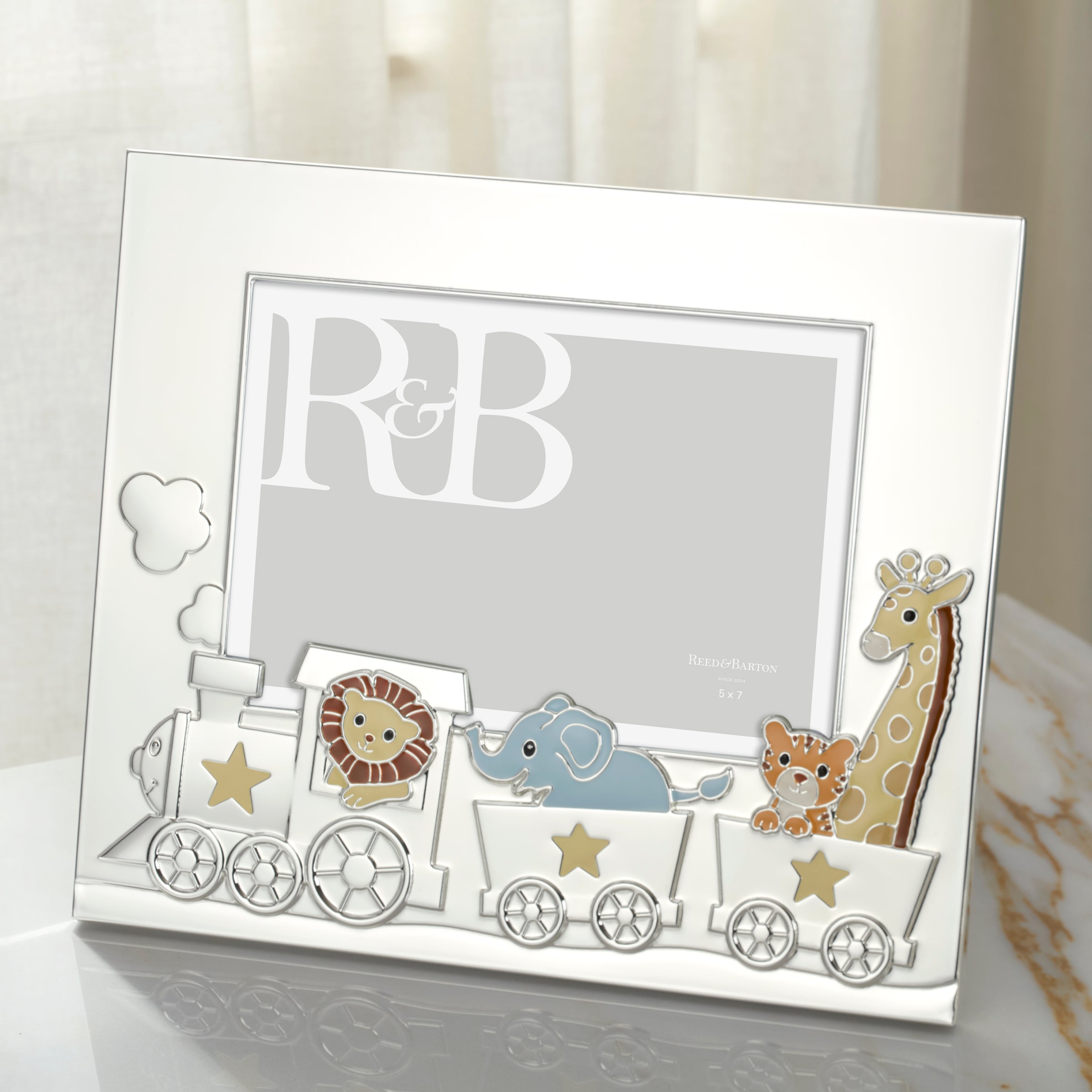 Animal Train Silverplate 5 X 7 Frame - Image 2