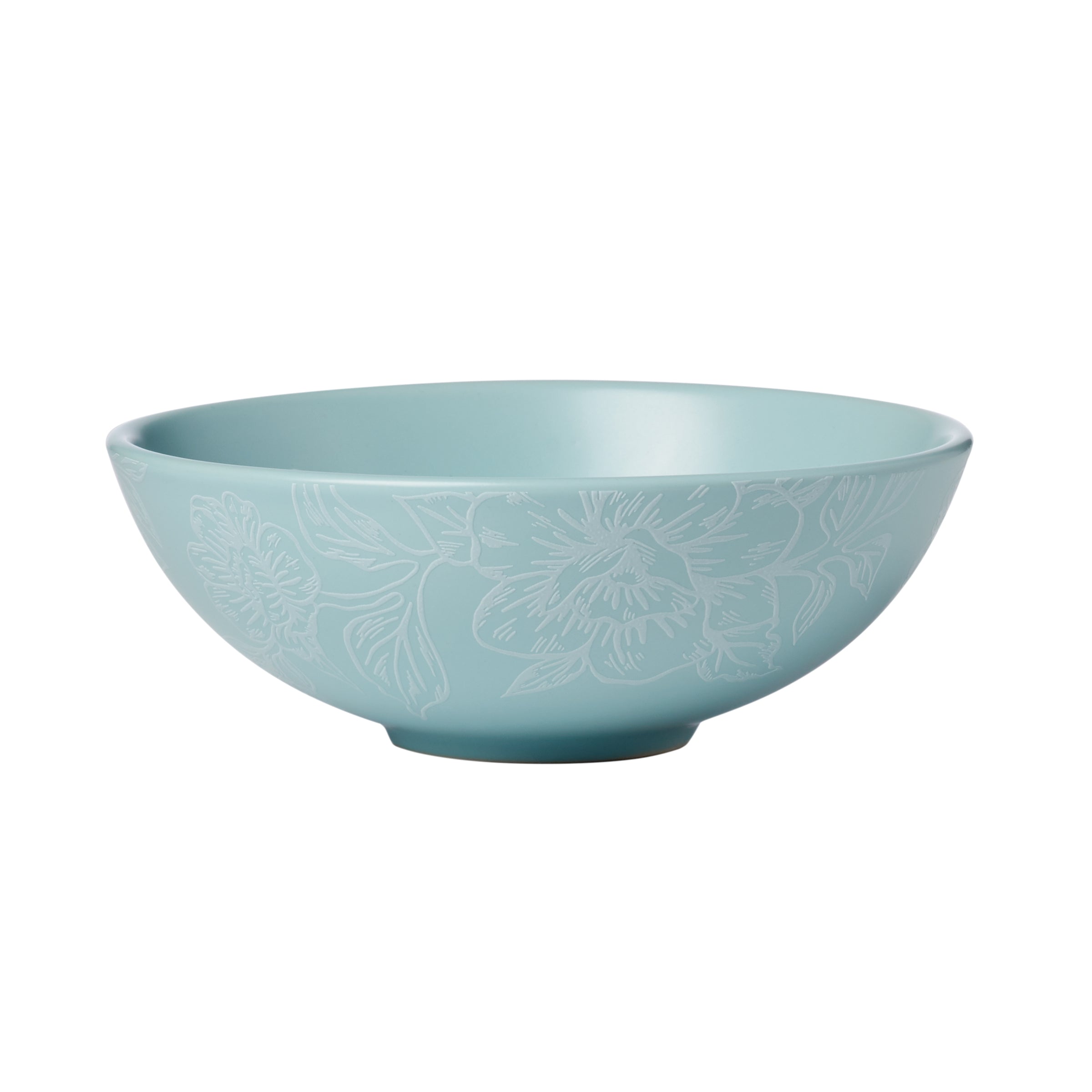 Roseto French Blue 12-Piece Dinnerware Set - Image 9