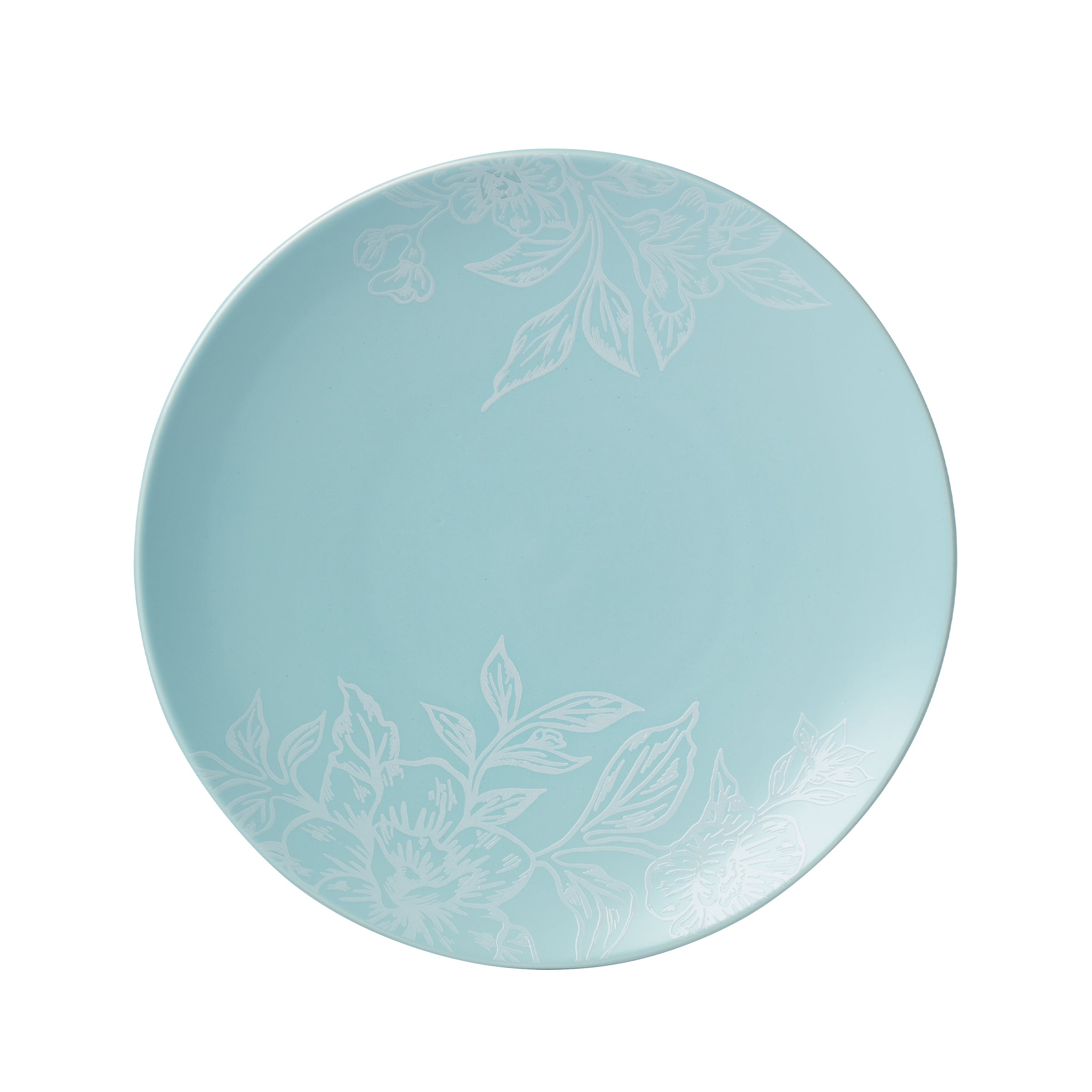 Roseto French Blue 12-Piece Dinnerware Set - Image 11