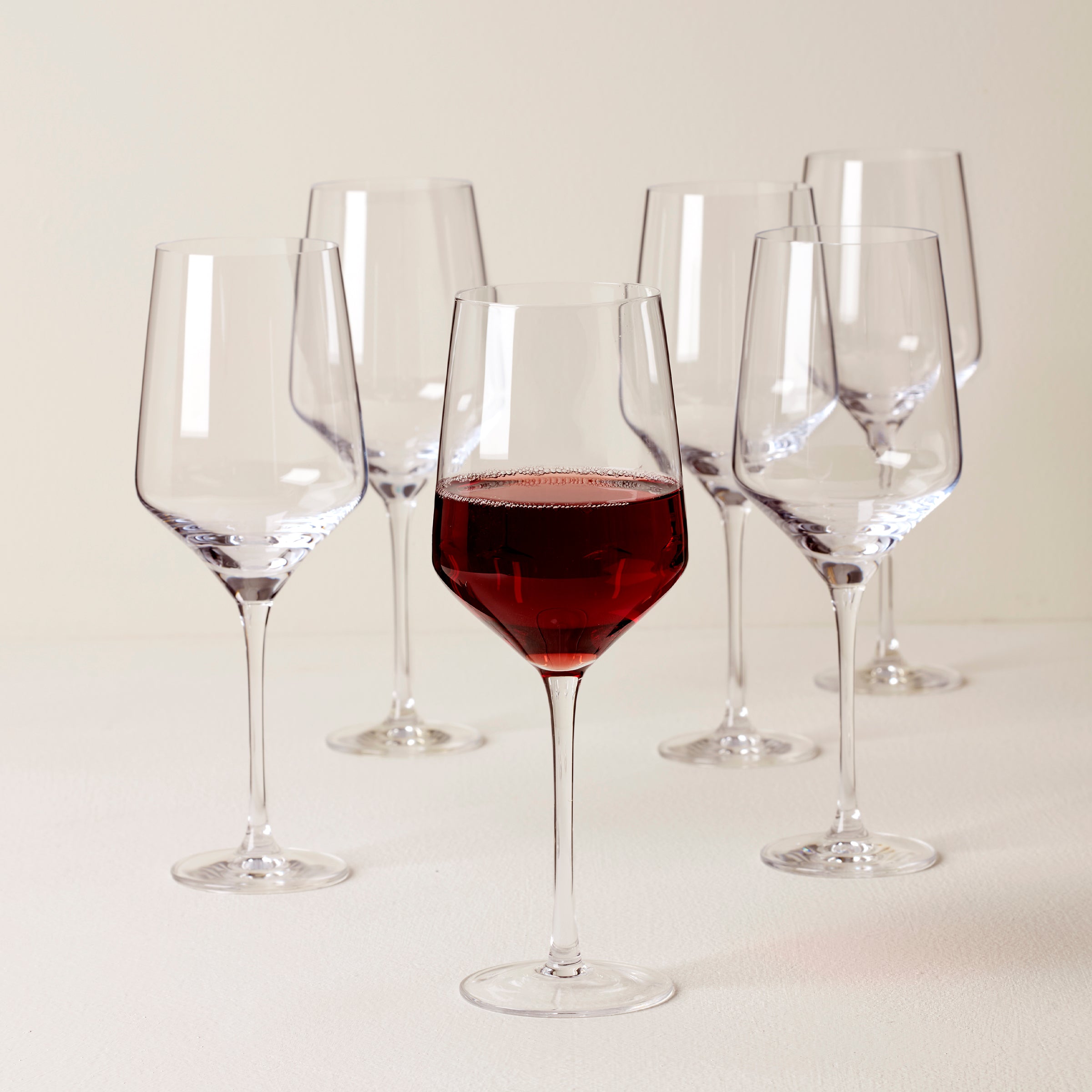 Tuscany Classics Angled Wine Glasses - Set Of 6 - Image 2