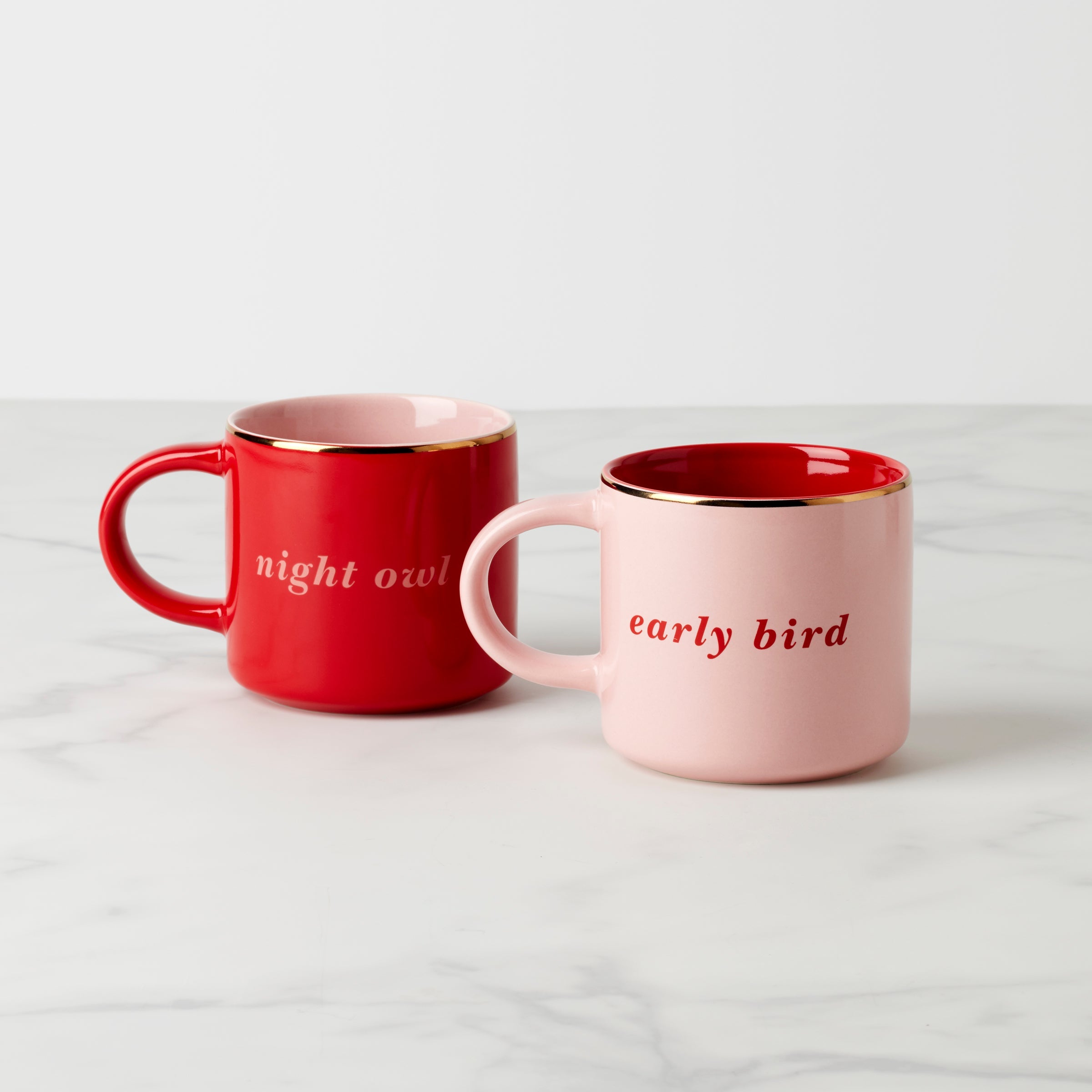 Two of a Kind Early Bird & Night Owl Mugs - Set of 2 - Image 2