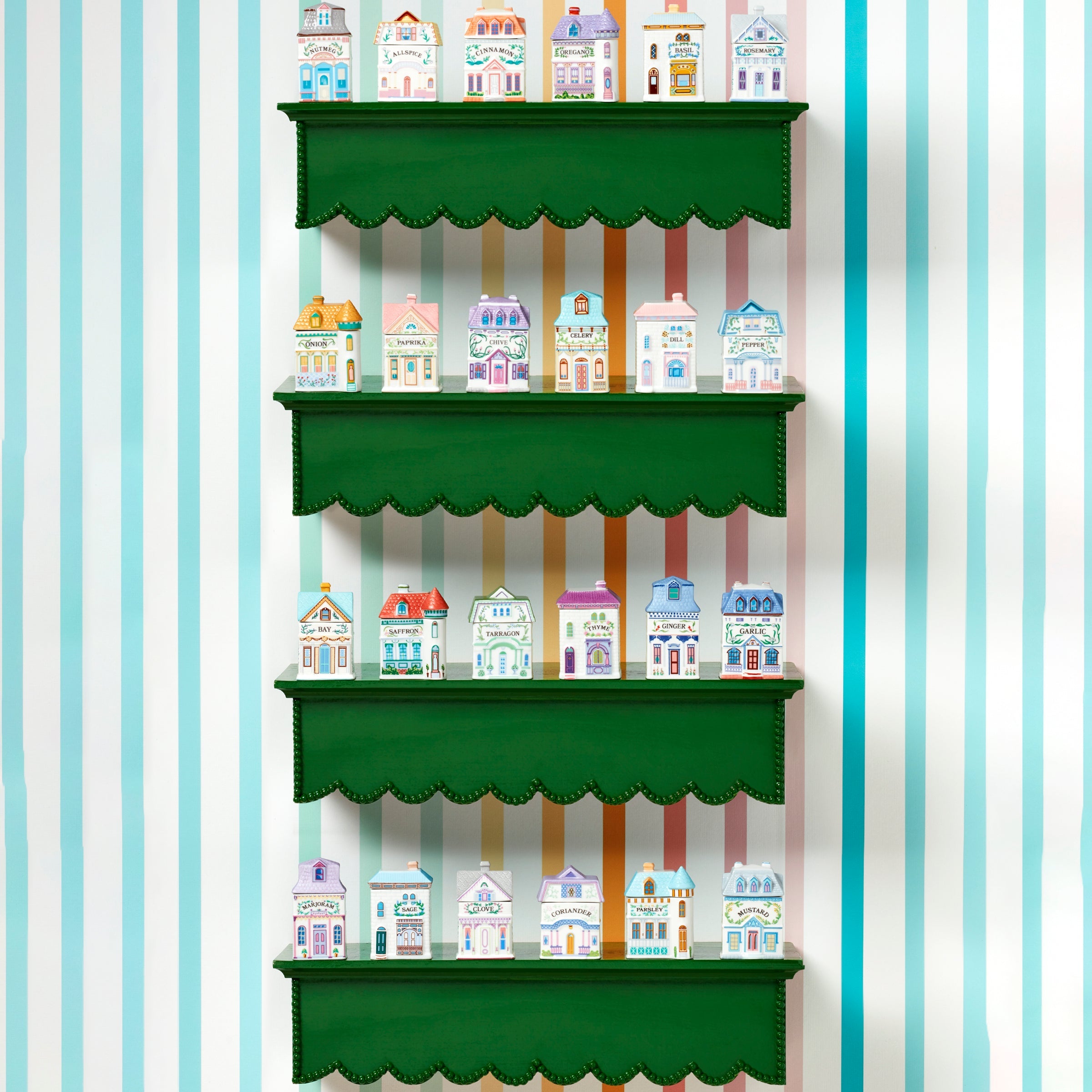 Lenox Spice Village 6-Piece Spice Jar Set - Savory - Image 3