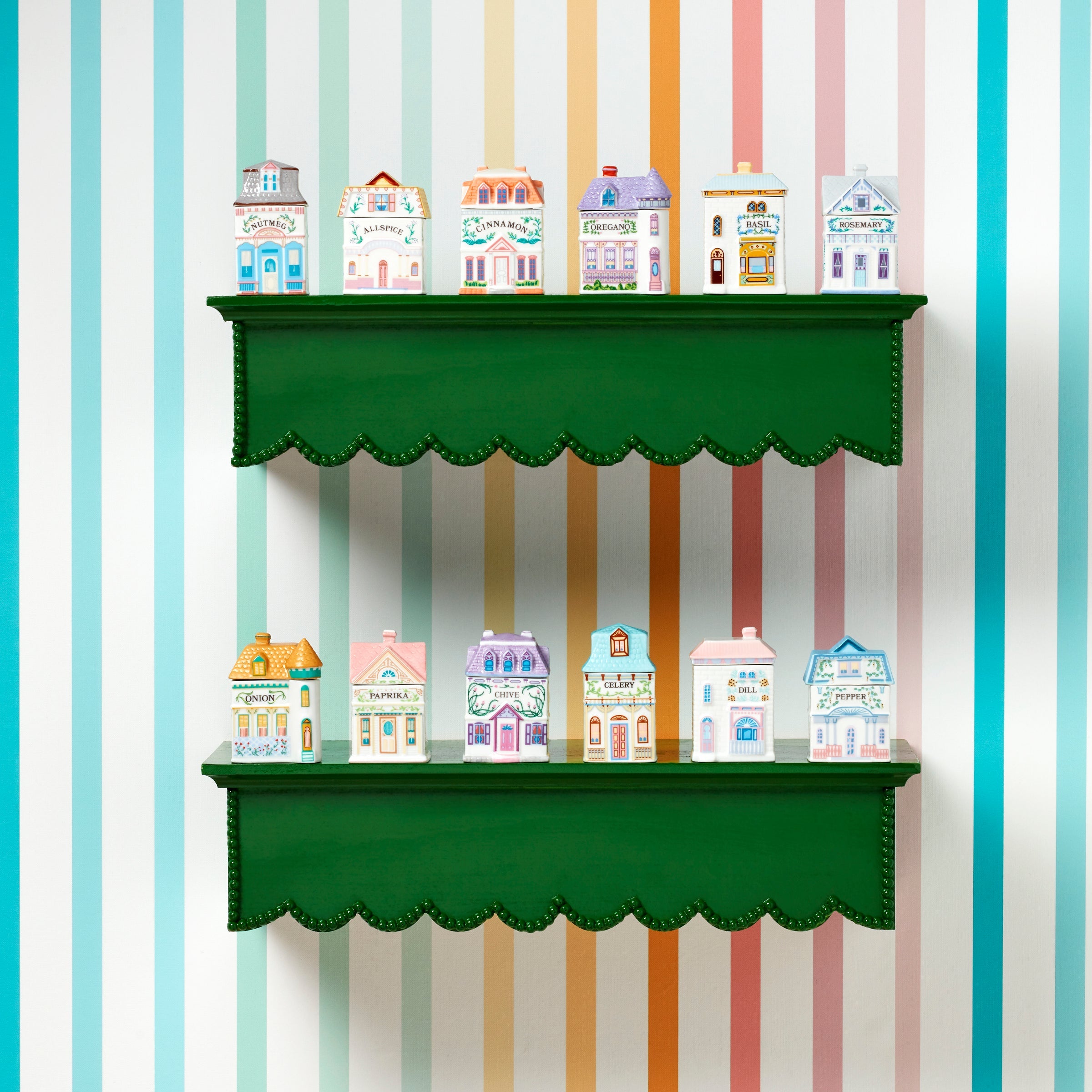 Lenox Spice Village 24-Piece Spice Jar Set - Image 5