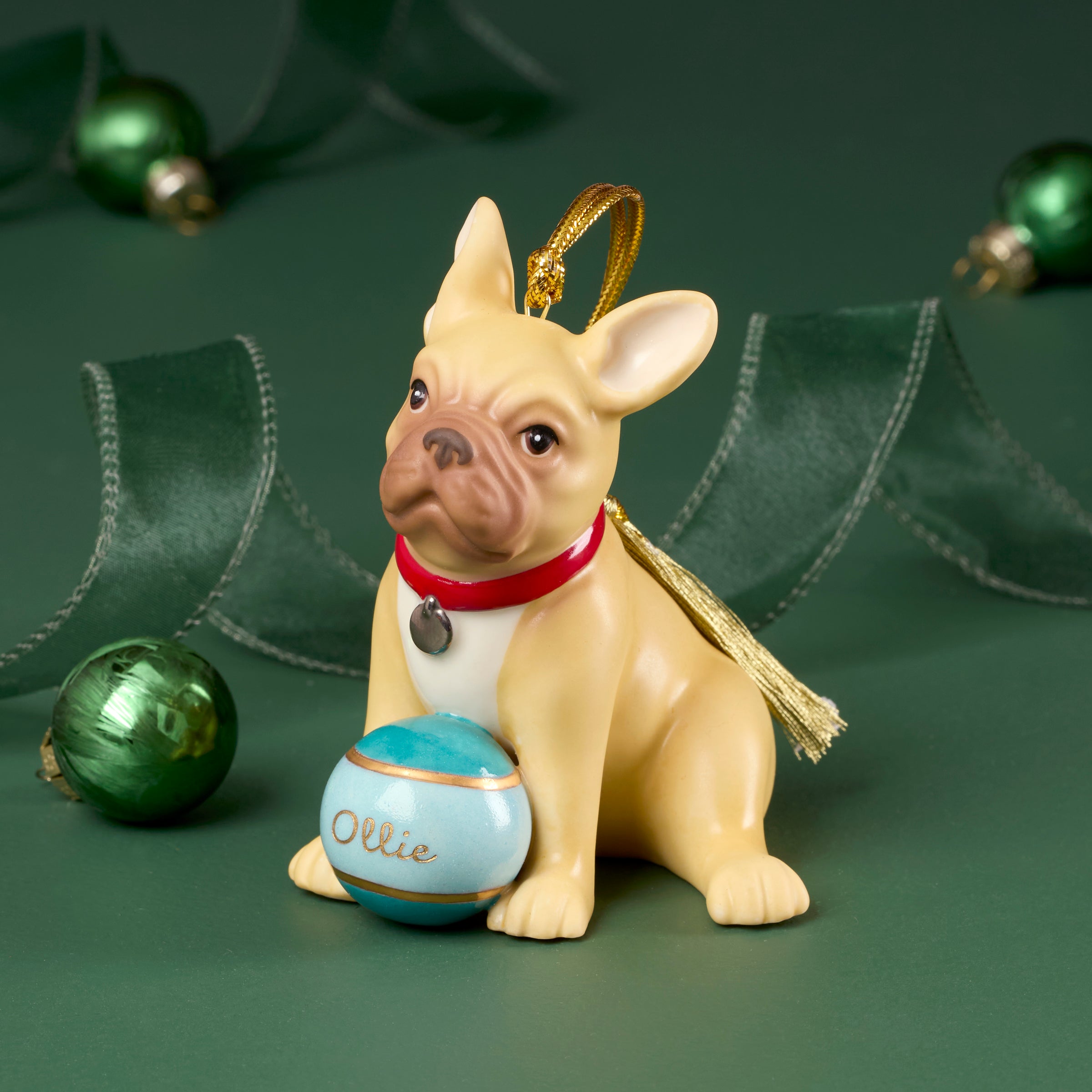 Personalized French Bulldog Ornament - Image 4