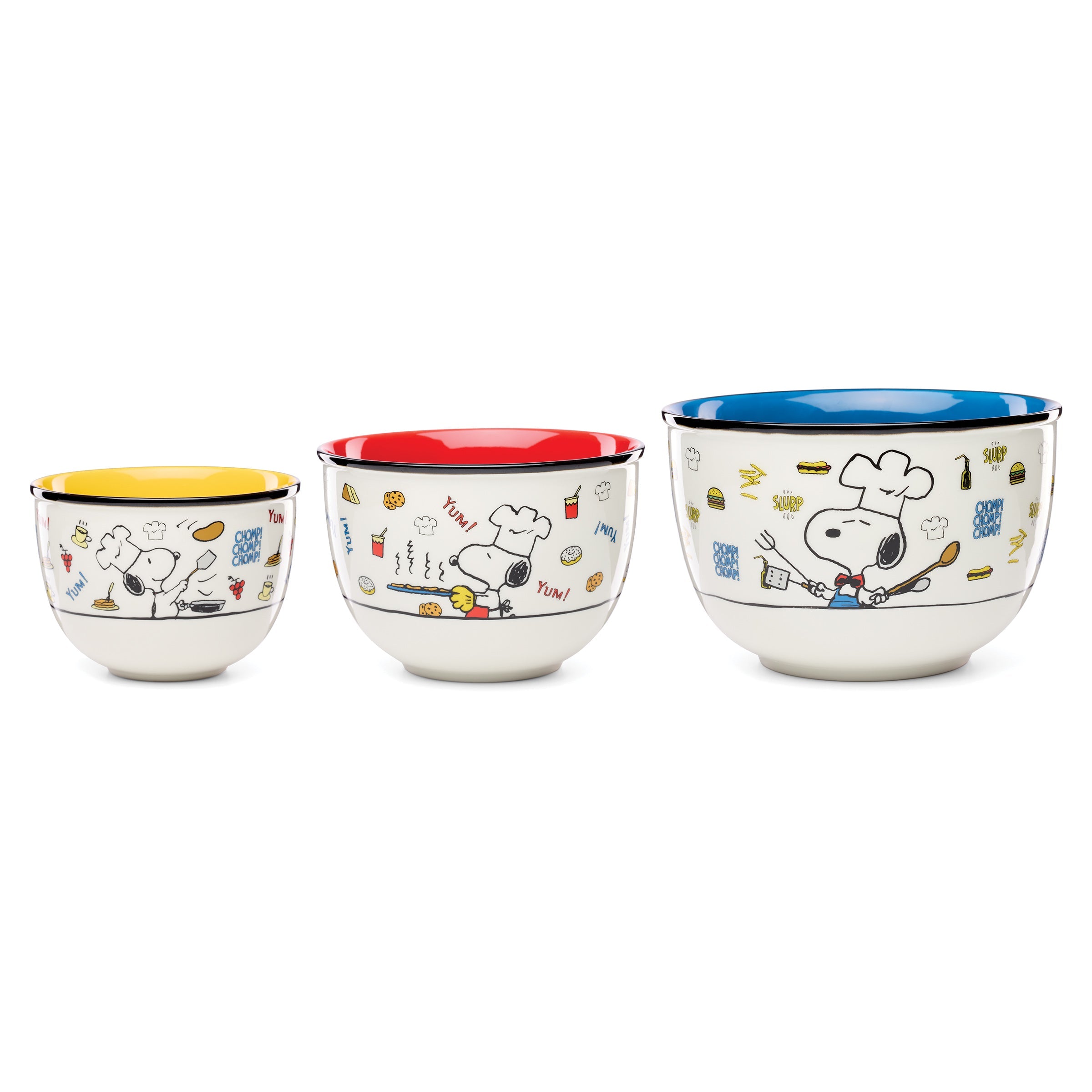 Chef Snoopy 3-Piece Bowl Set - Image 4
