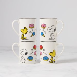 Chef Snoopy Mugs - Set of 4