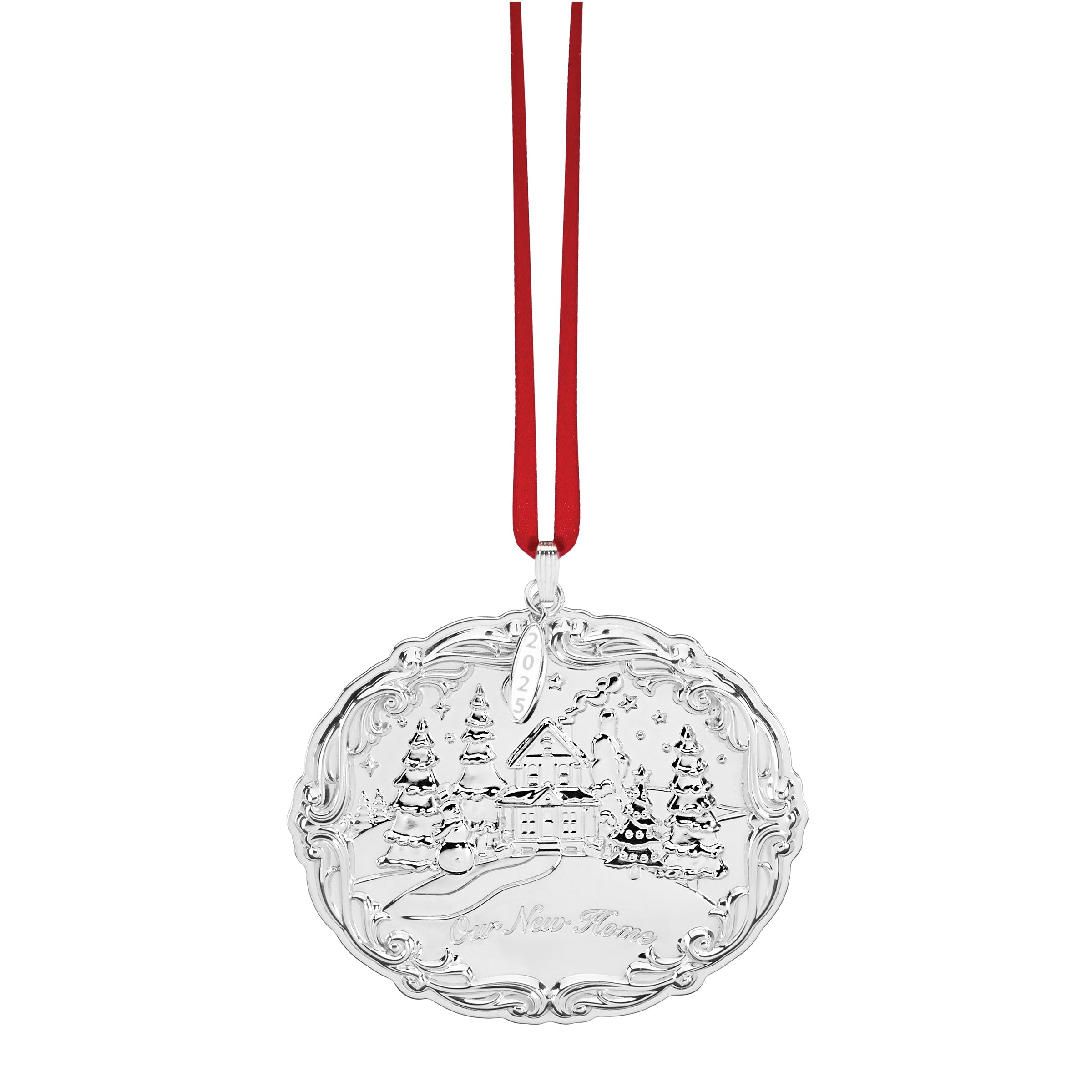 2025 Our New Home Sterling Silver Ornament