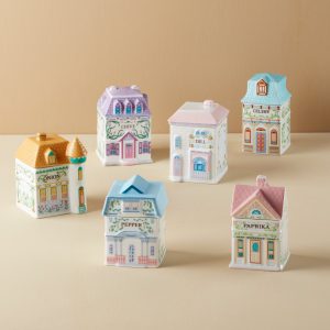 Lenox Spice Village 6-Piece Spice Jar Set - Savory