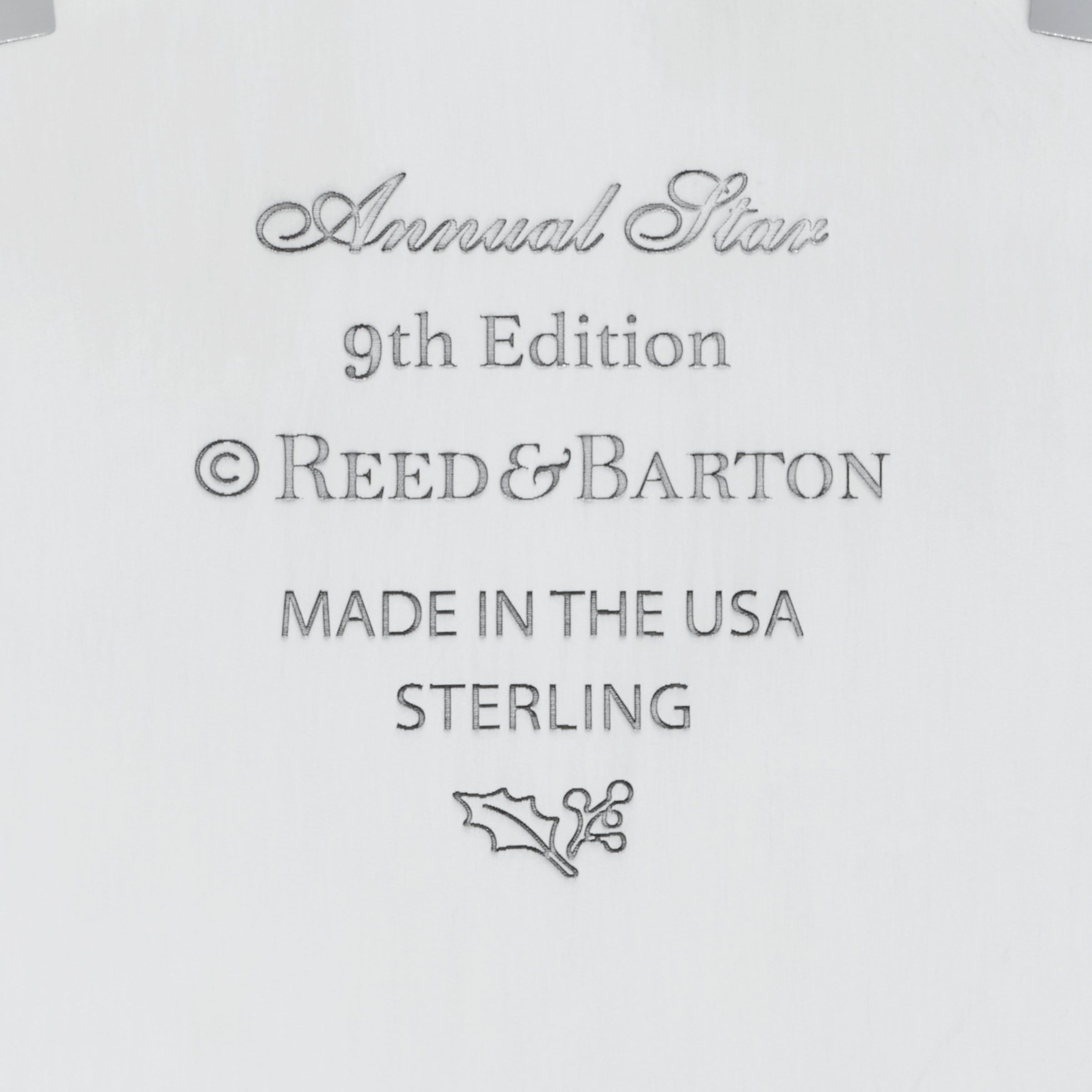 2025 Annual Star Sterling Ornament - Image 4