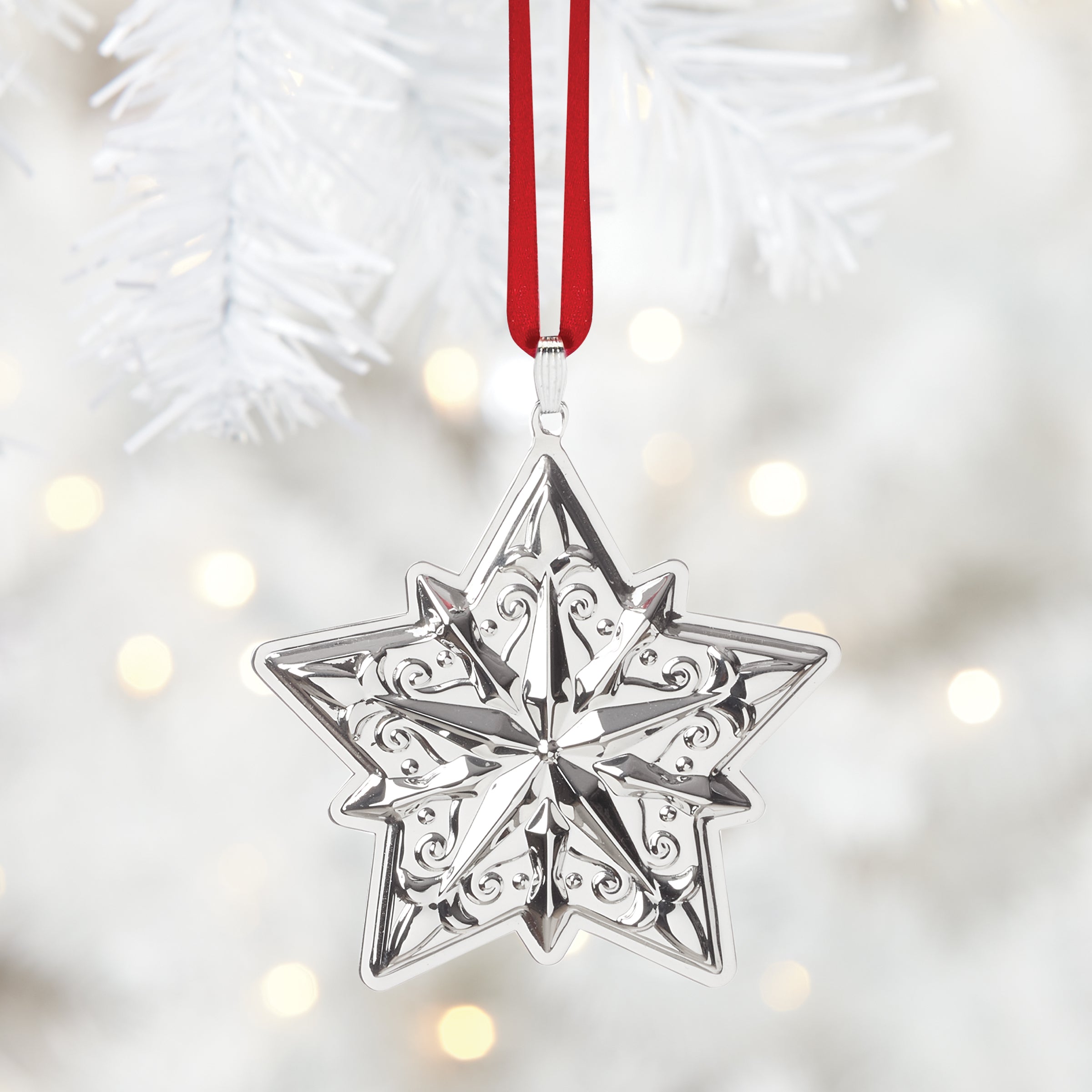 2025 Annual Star Sterling Ornament - Image 2