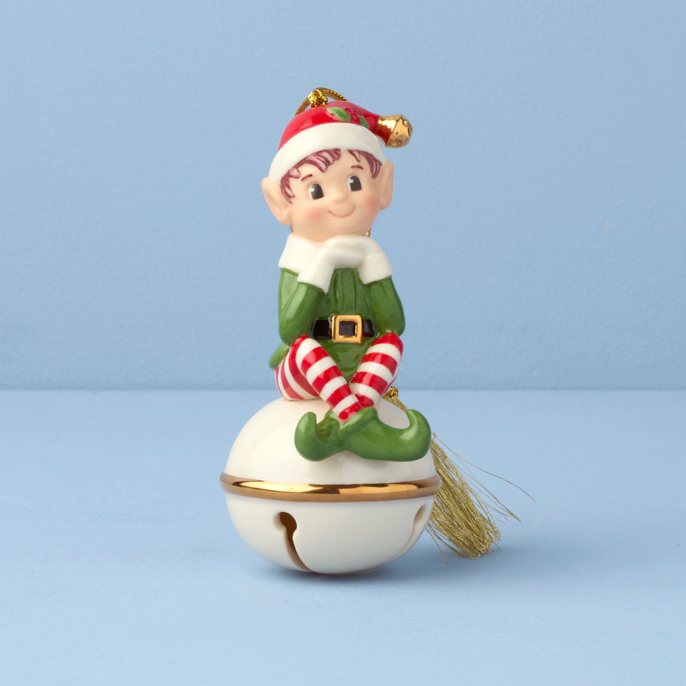 Christmas Elf Bell Ornament