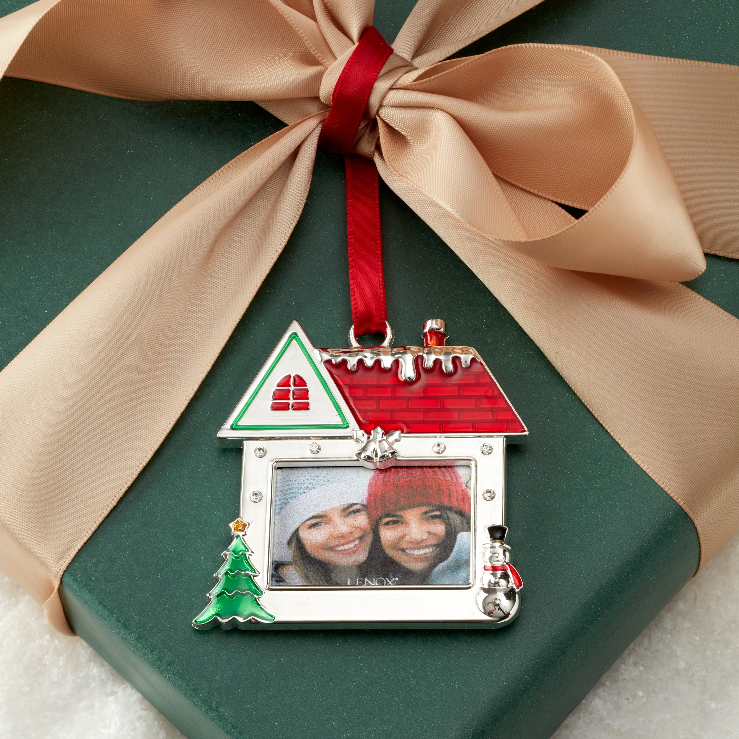 House Frame Silverplate Ornament - Image 3