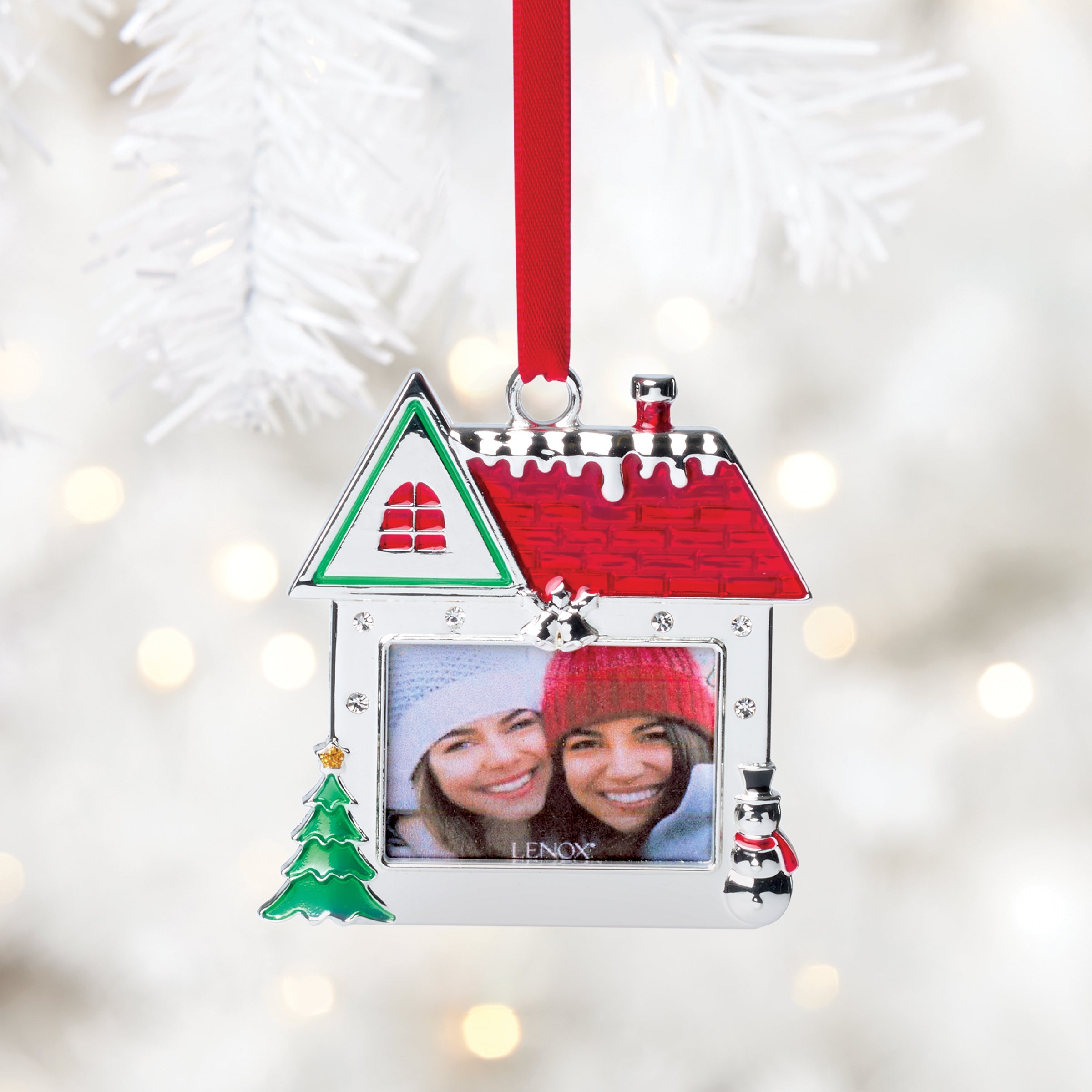 House Frame Silverplate Ornament - Image 4