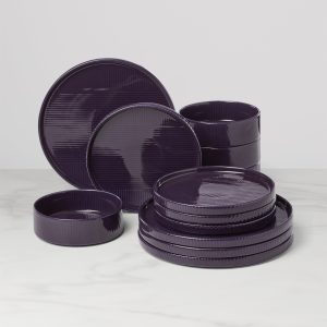 Modulus Nightshade 12-Piece Dinnerware Set