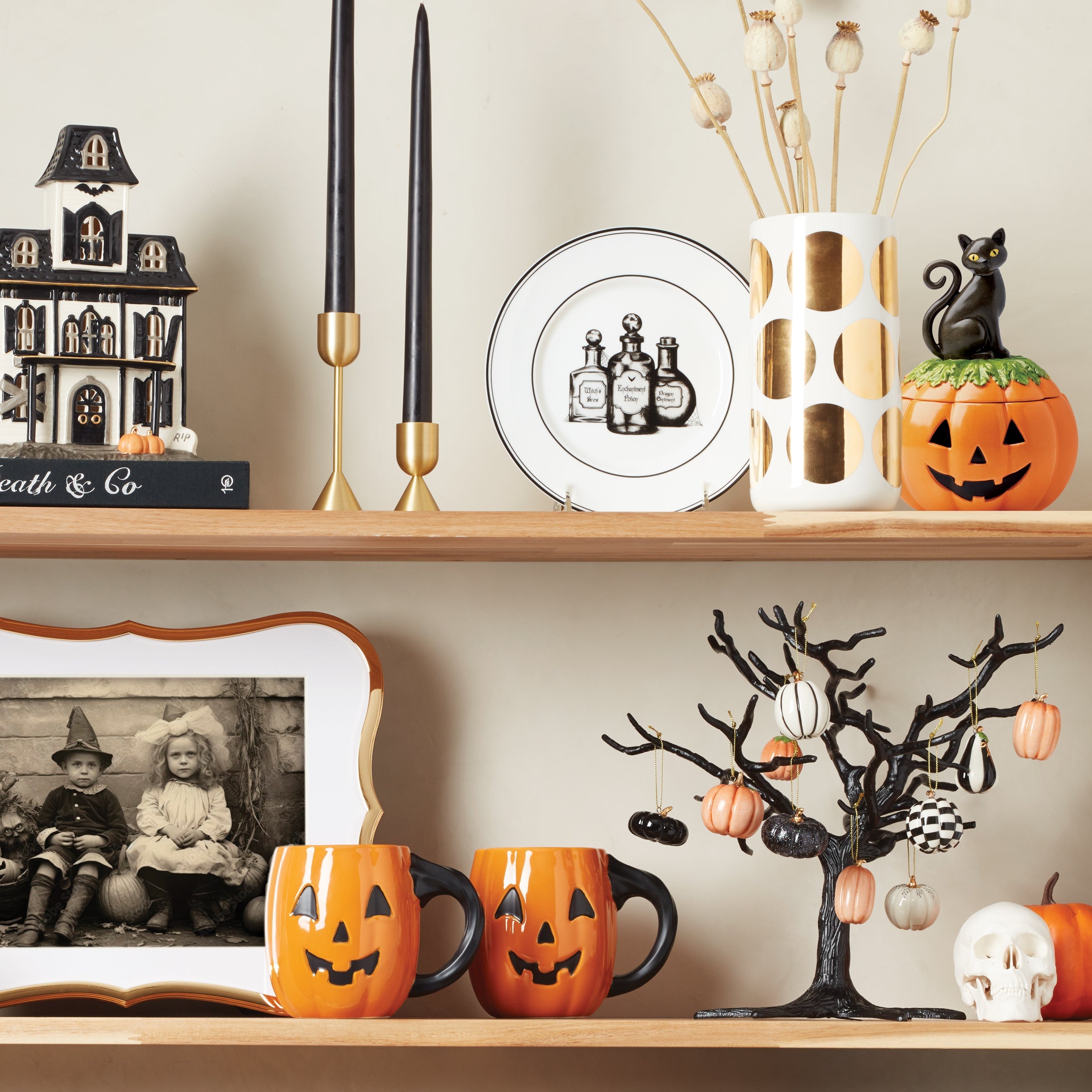 Haunted Halloween Covered Candy Jar - Image 4