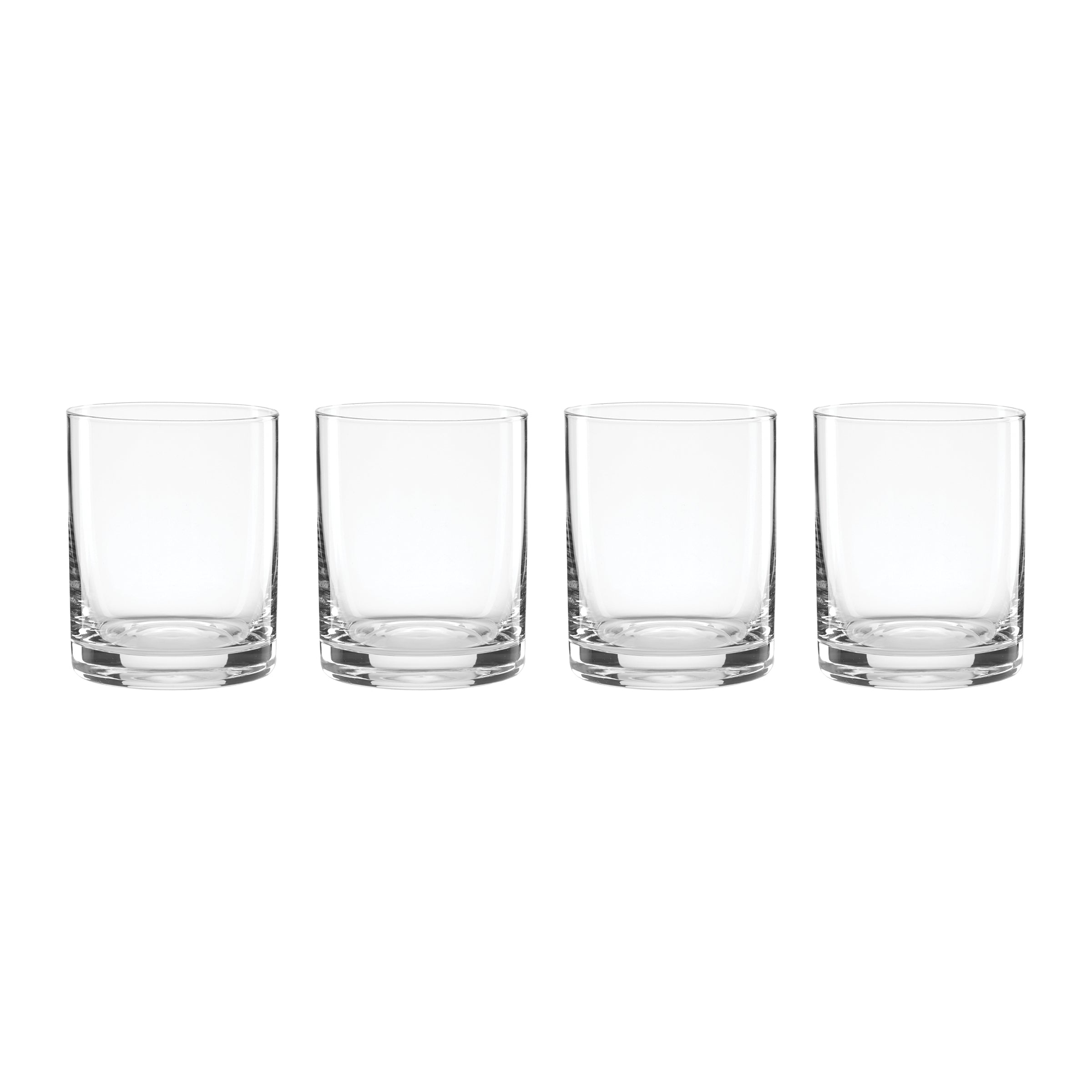 5 O'Clock Double Old Fashion Glasses - Set Of 4