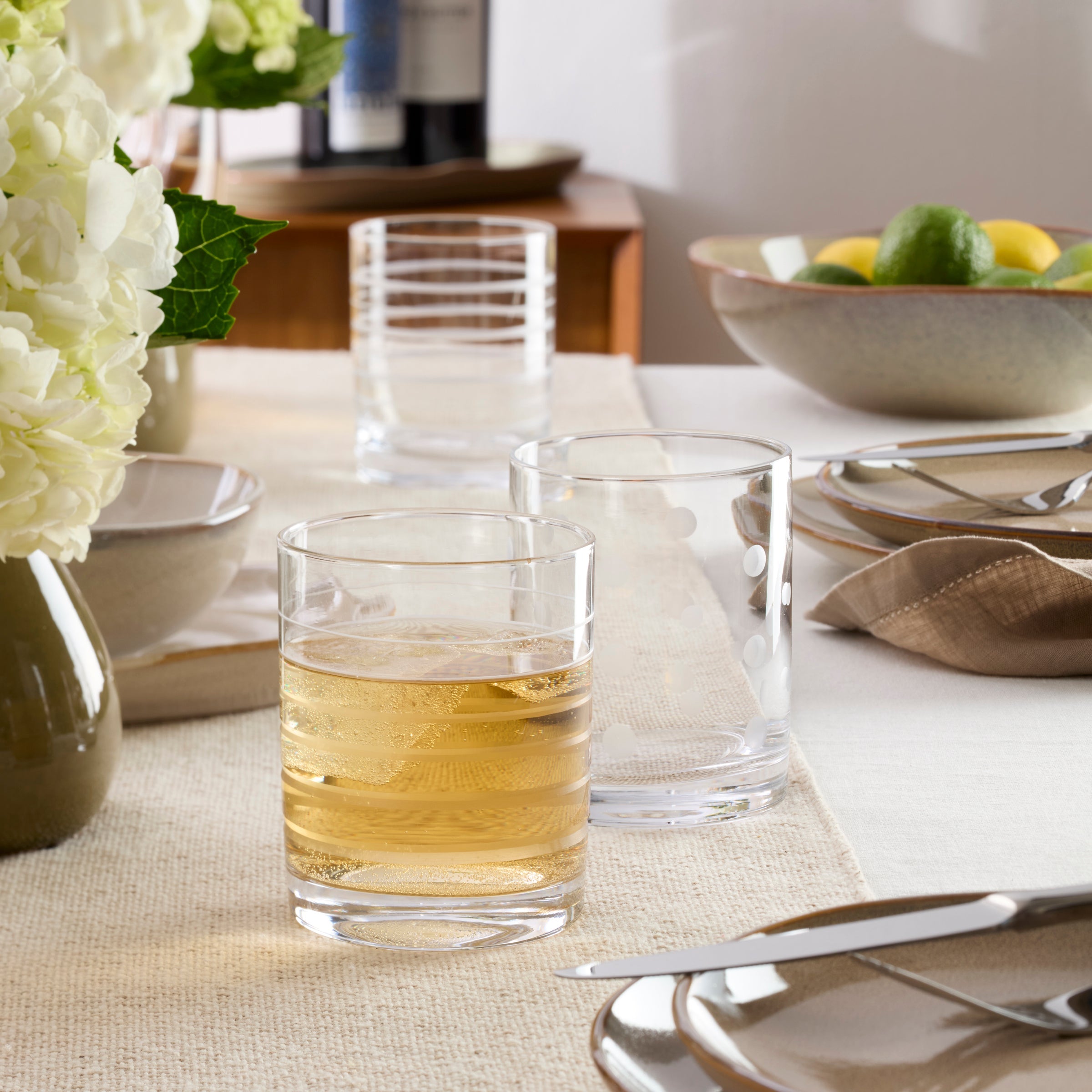 Mingle Double Old Fashion Glasses - Set Of 4 - Image 2