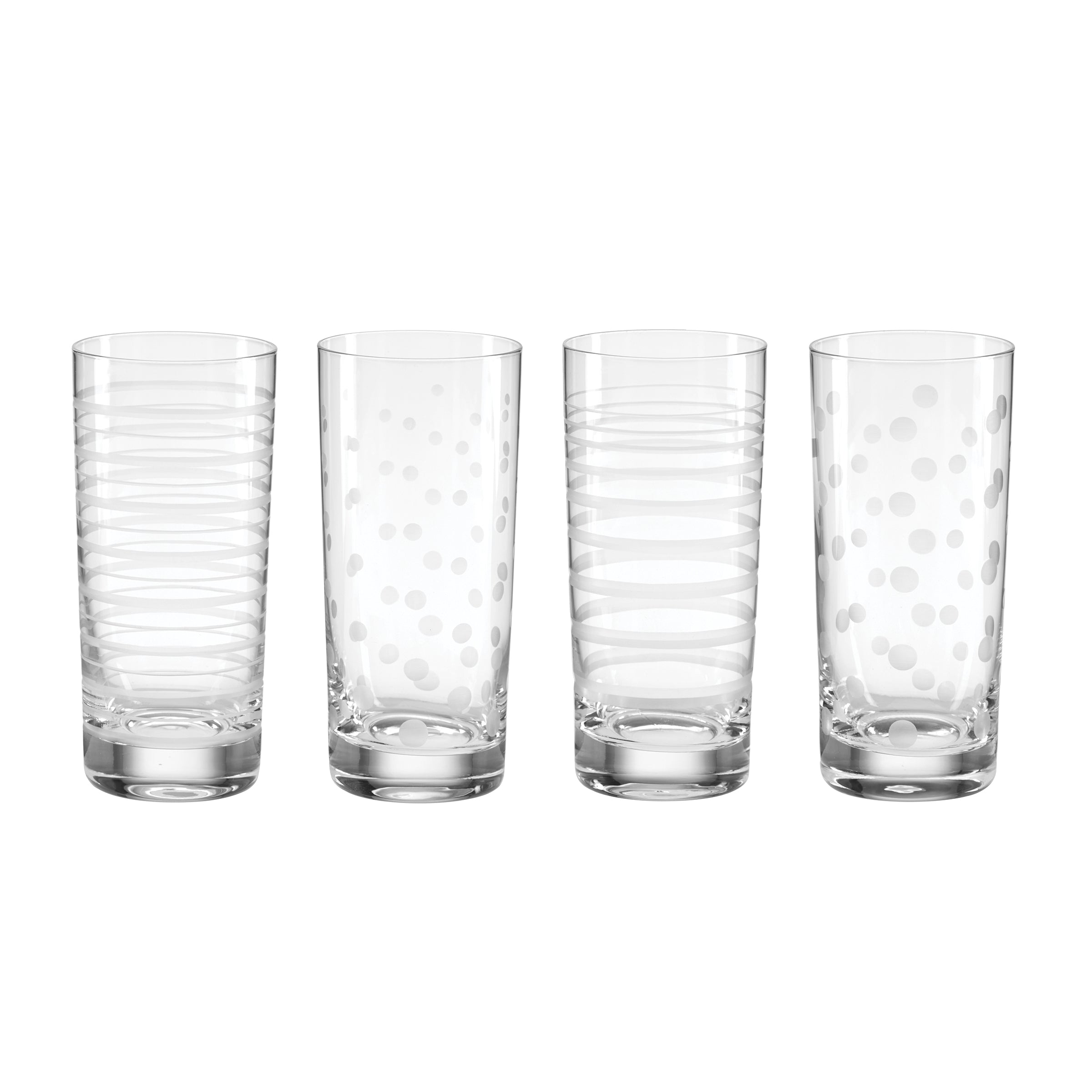 Mingle Highball Glasses - Set Of 4