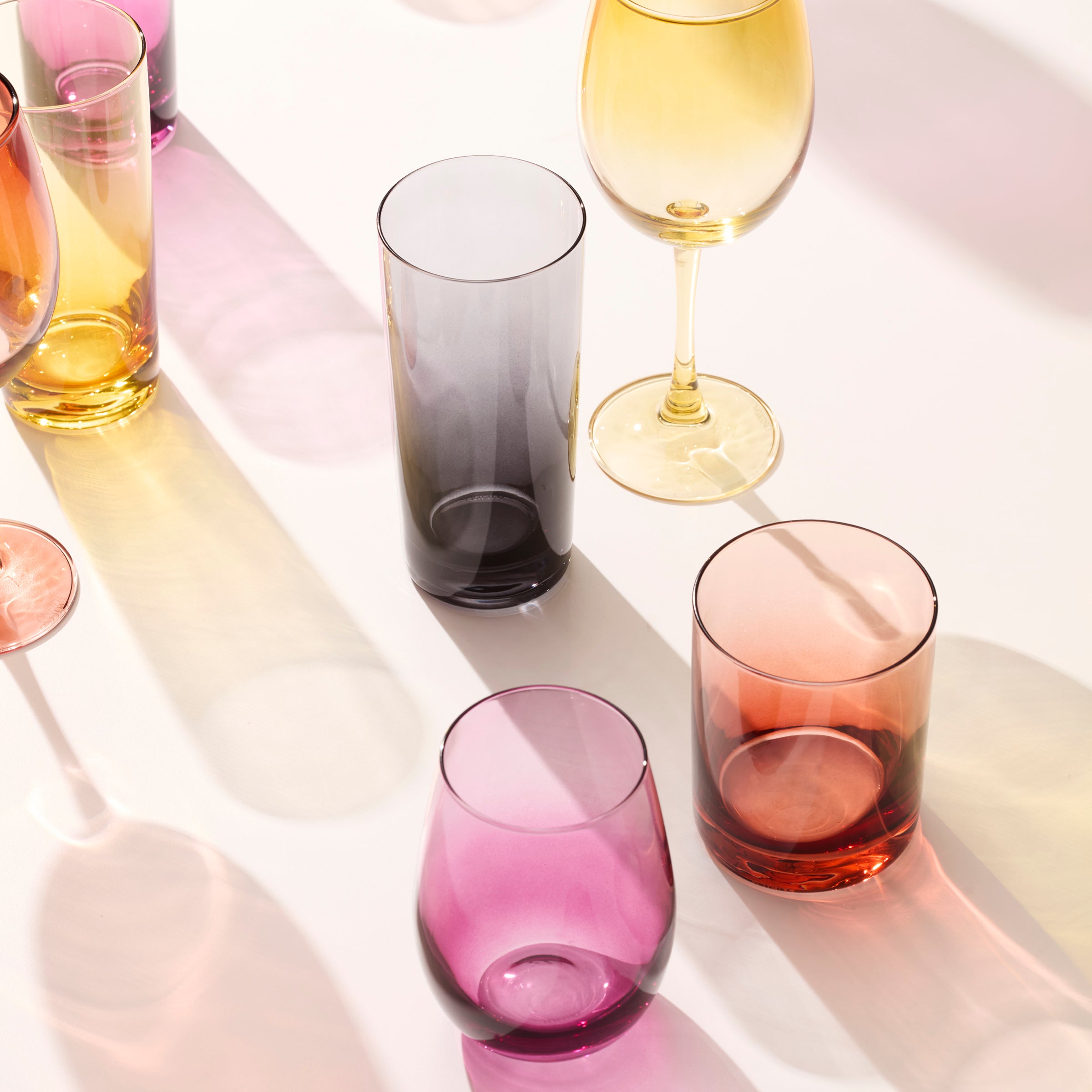 Golden Hour All-Purpose Wine Glasses - Set Of 4 - Image 7