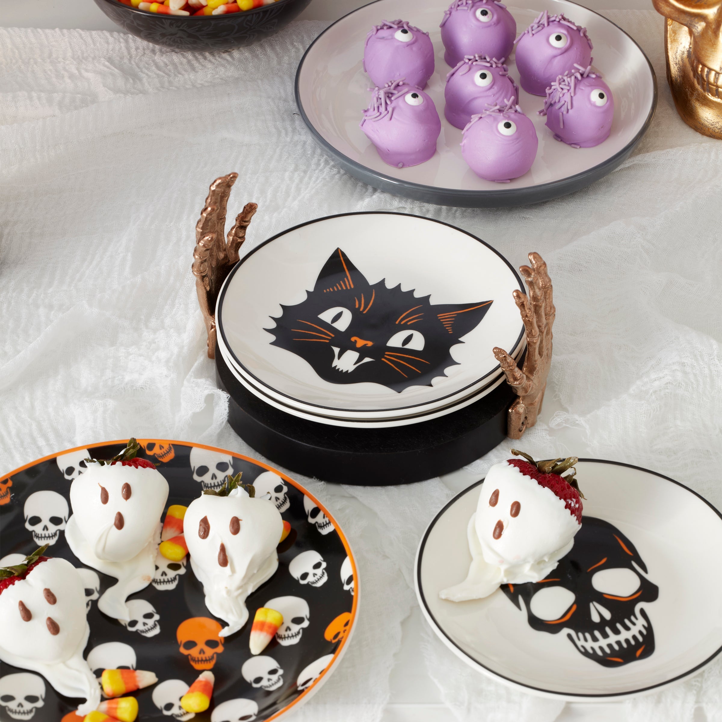 Vintro Halloween Tidbit Plates Holder - Image 2