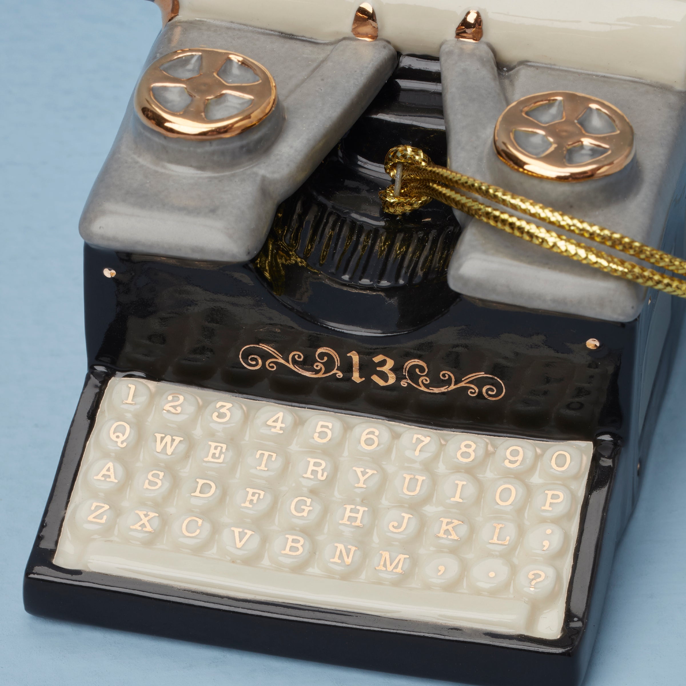 Personalized Typewriter Ornament - Image 5