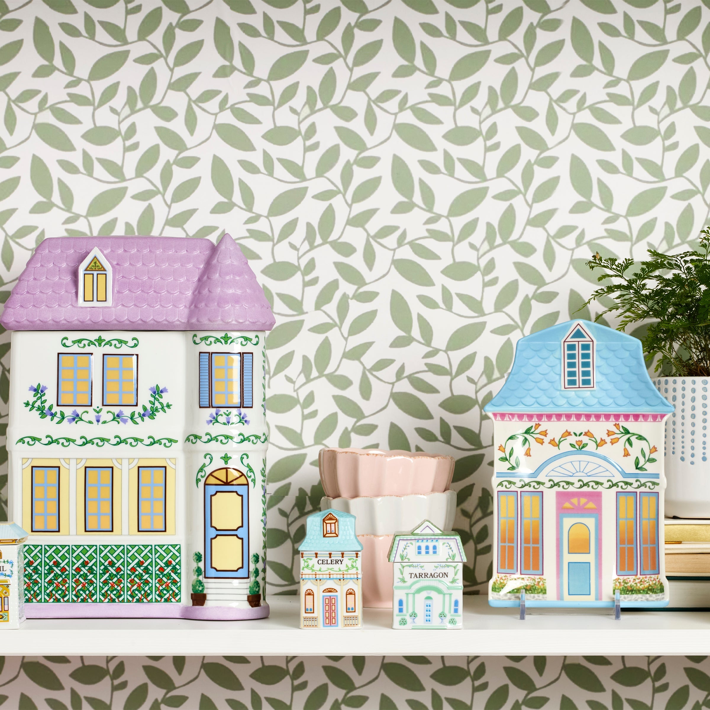 Lenox Village House Accent Plates - Set of 4 - Image 4