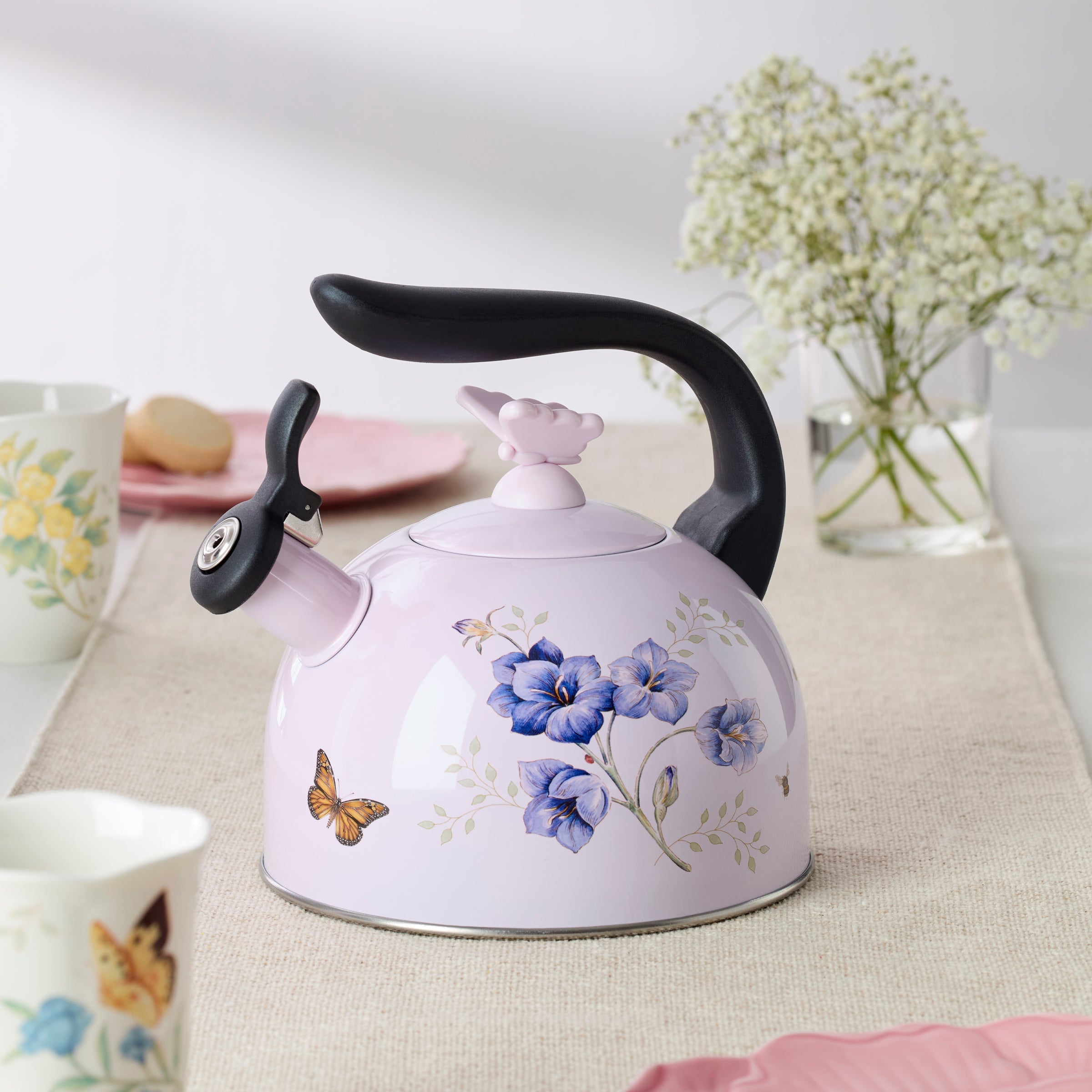 Butterfly Meadow Colors Tea Kettle - Image 4