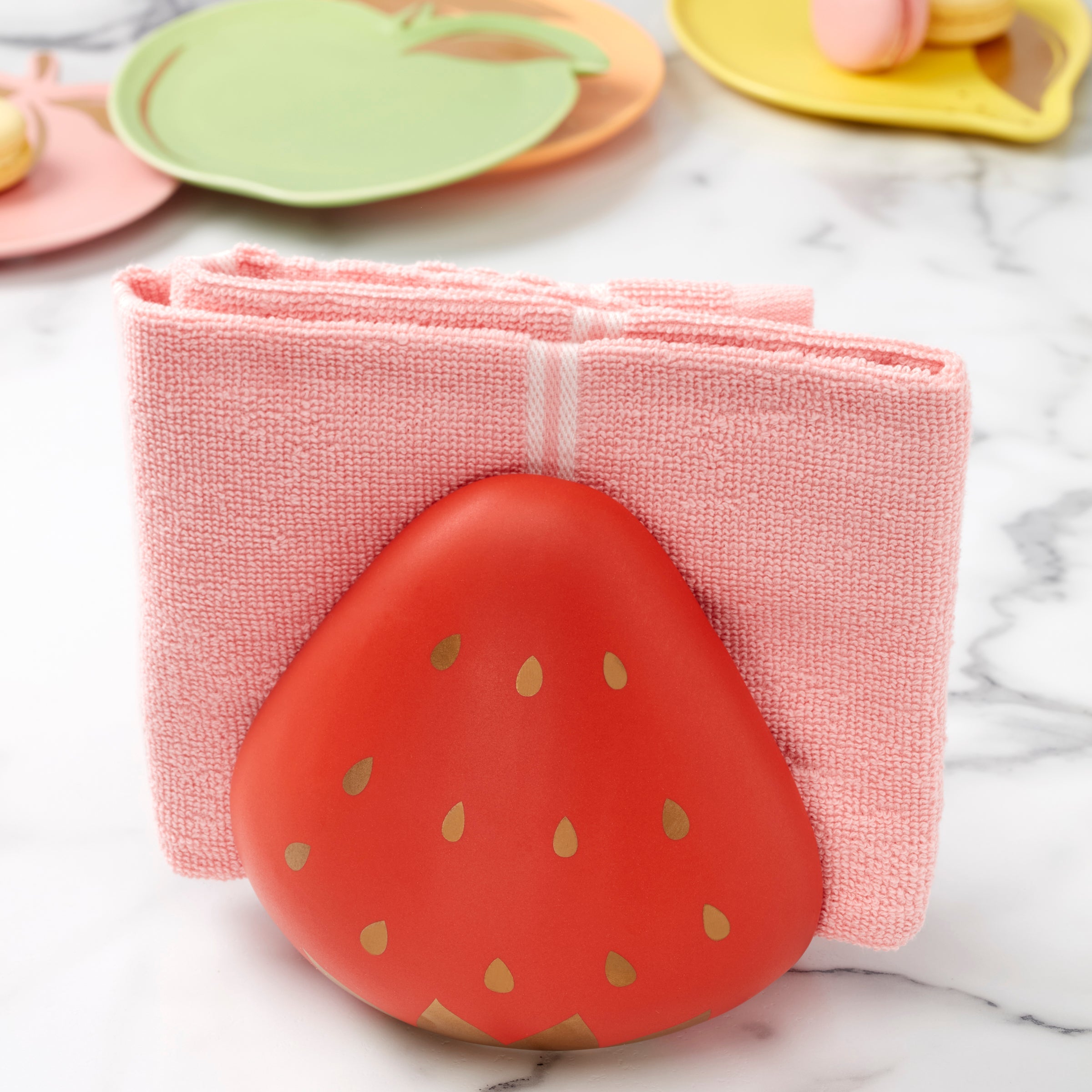 Tutti Fruity Strawberry Sponge/Napkin Holder - Image 6