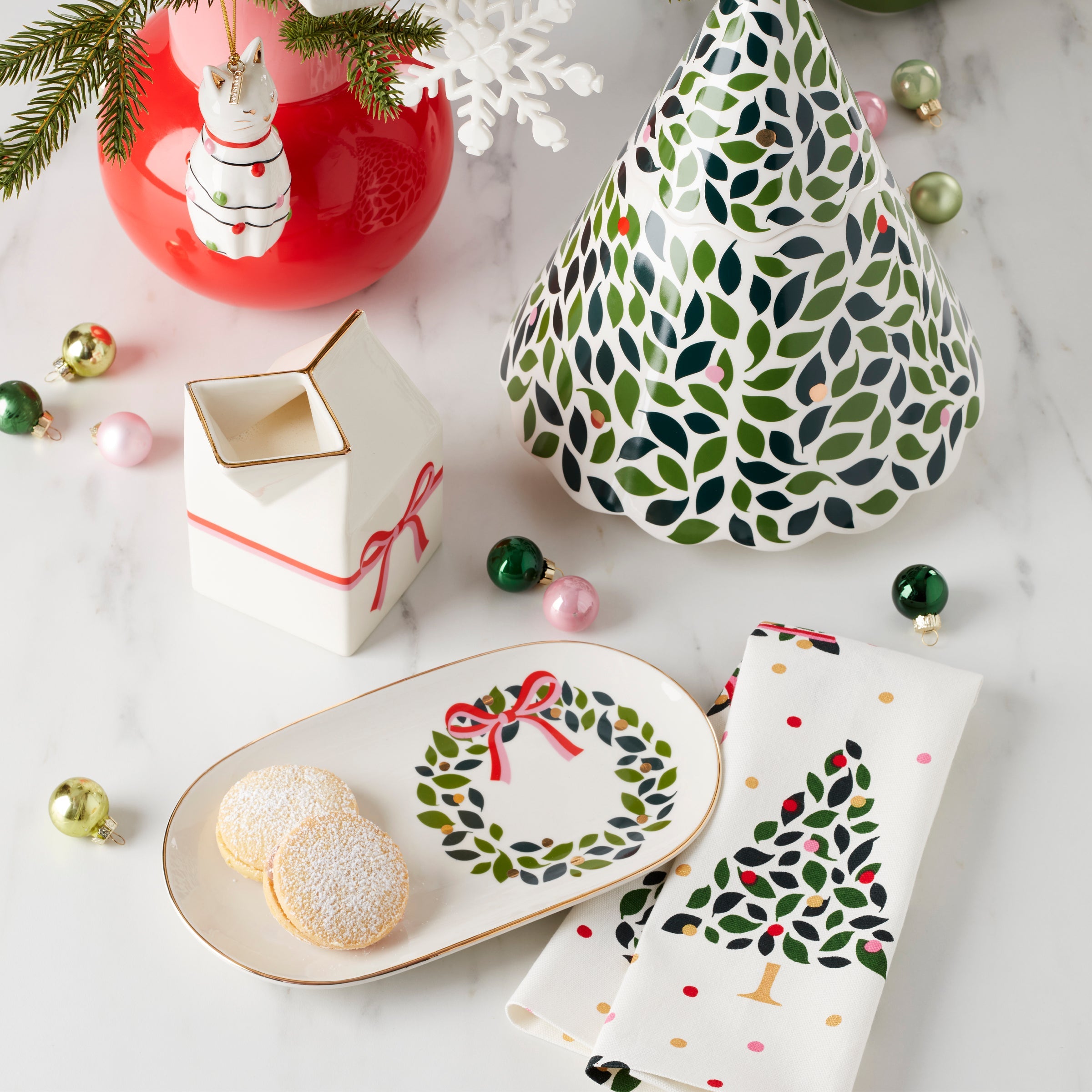 Be Jolly Milk & Cookie Plate - Image 2