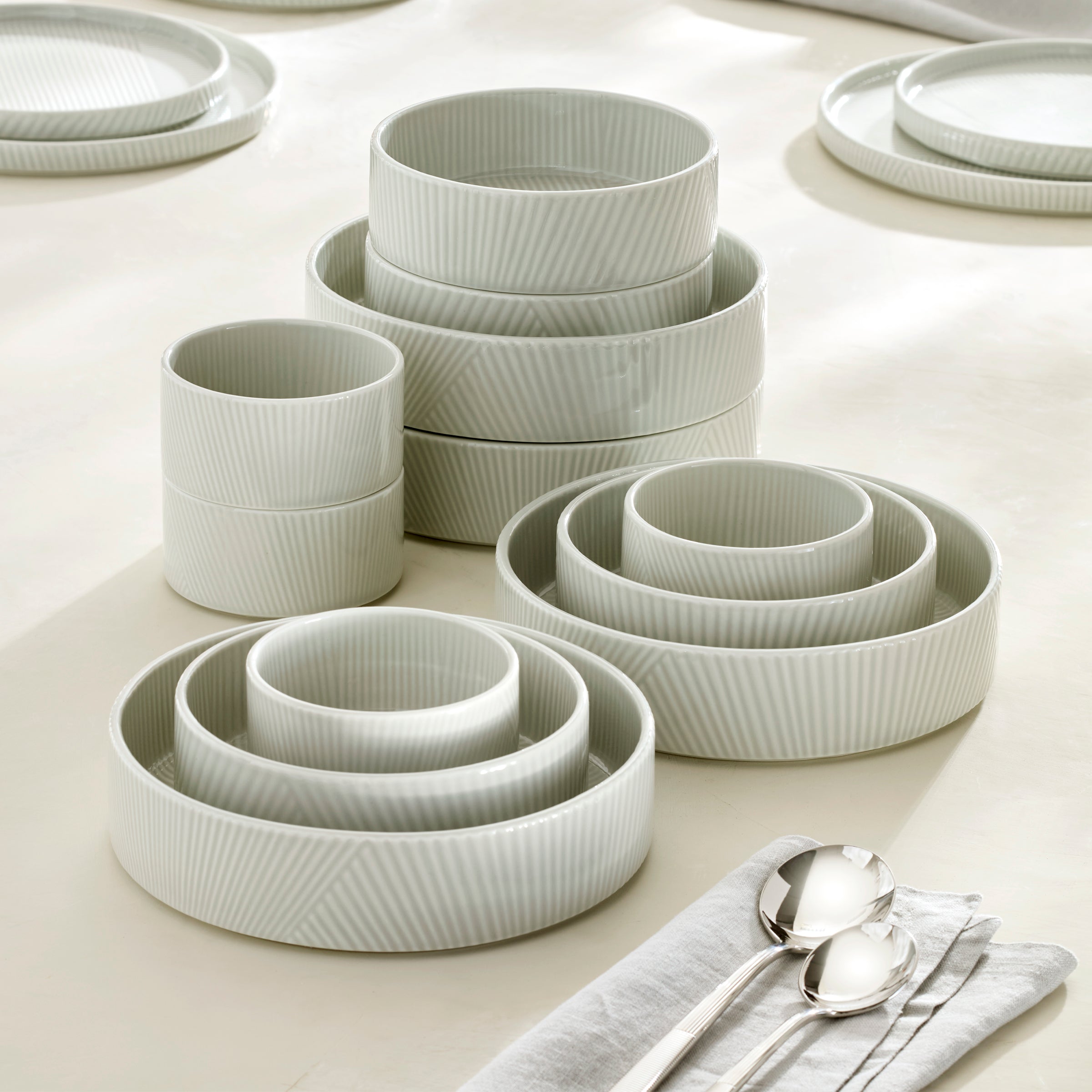 Modulus Vapor 12-Piece Bowl Set - Image 2