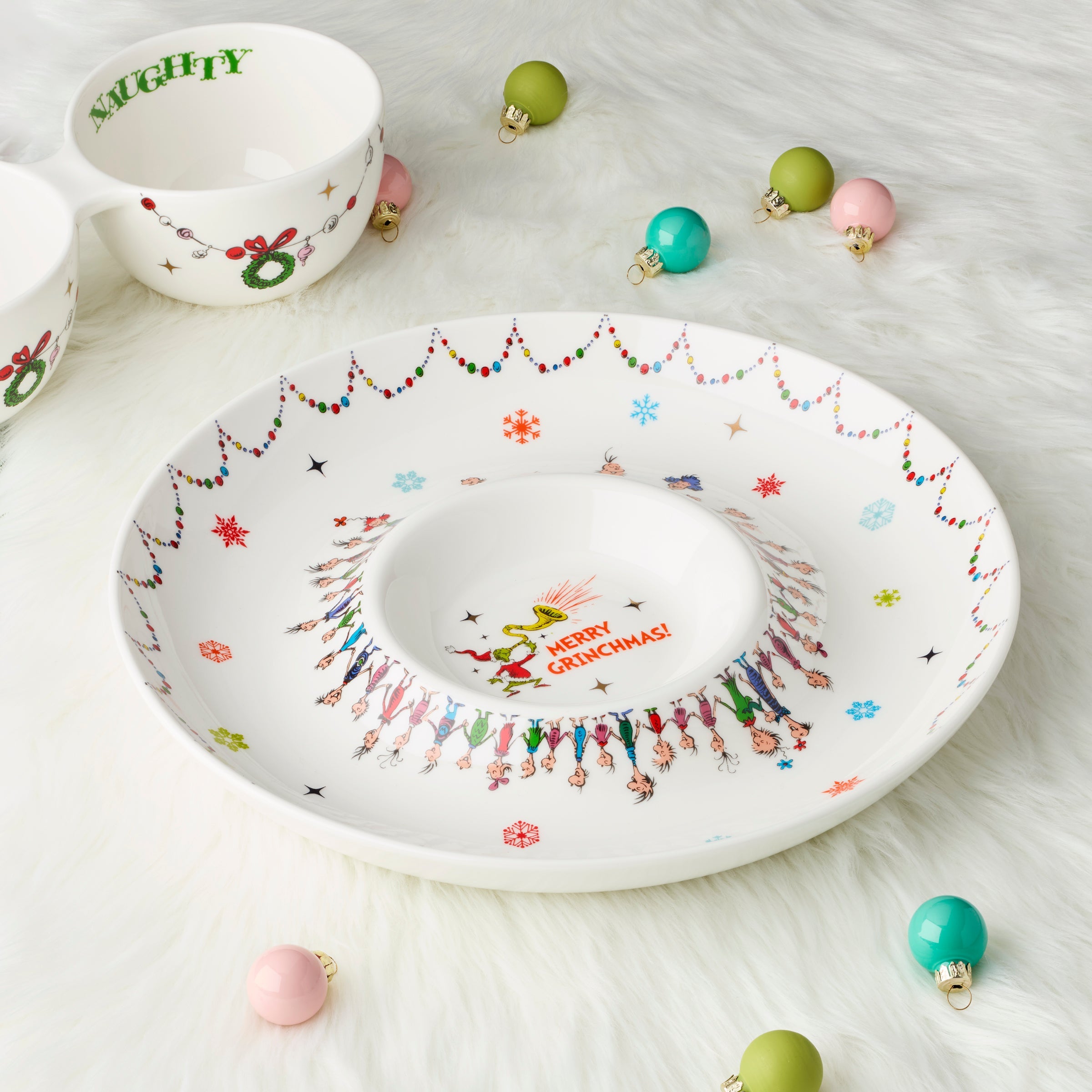 Merry Grinchmas Chip & Dip Bowl - Image 3