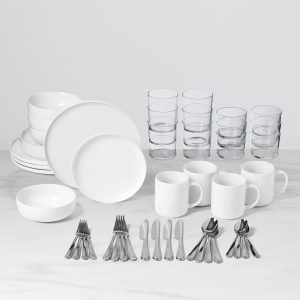 24 Seven 48-Piece Dinnerware Set
